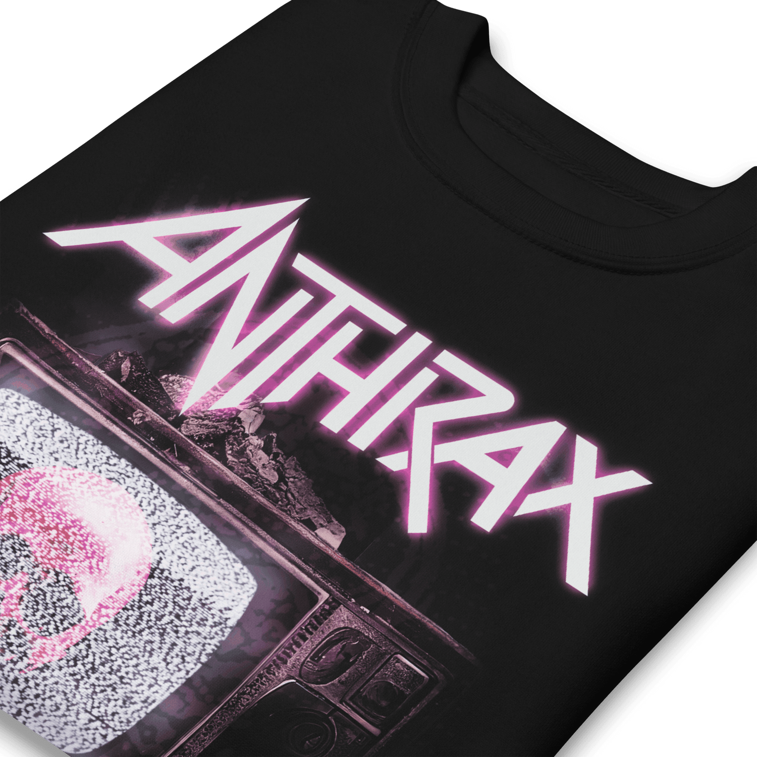 Anthrax - Skull TV Sweatshirt