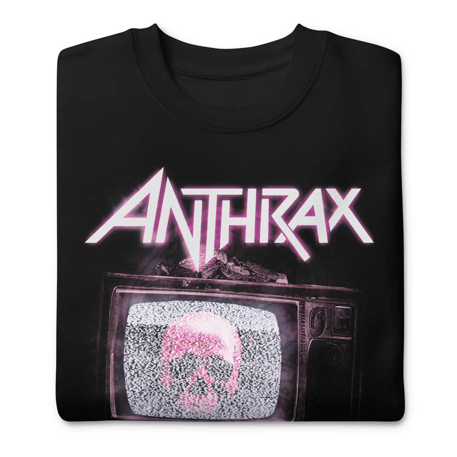 Anthrax - Skull TV Sweatshirt