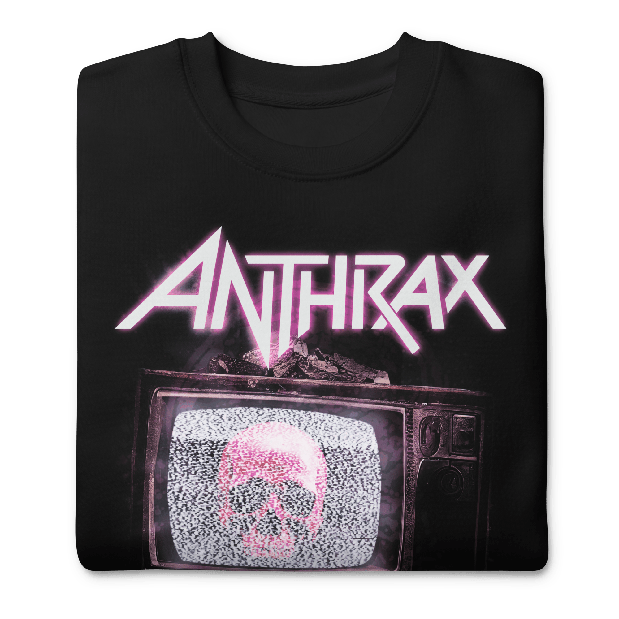Anthrax - Skull TV Sweatshirt