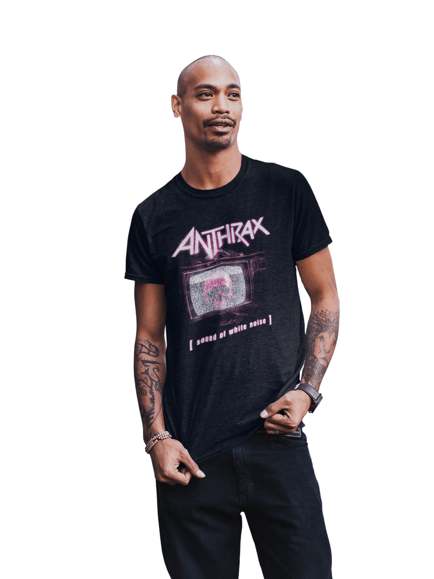 Anthrax - Skull TV T-Shirt