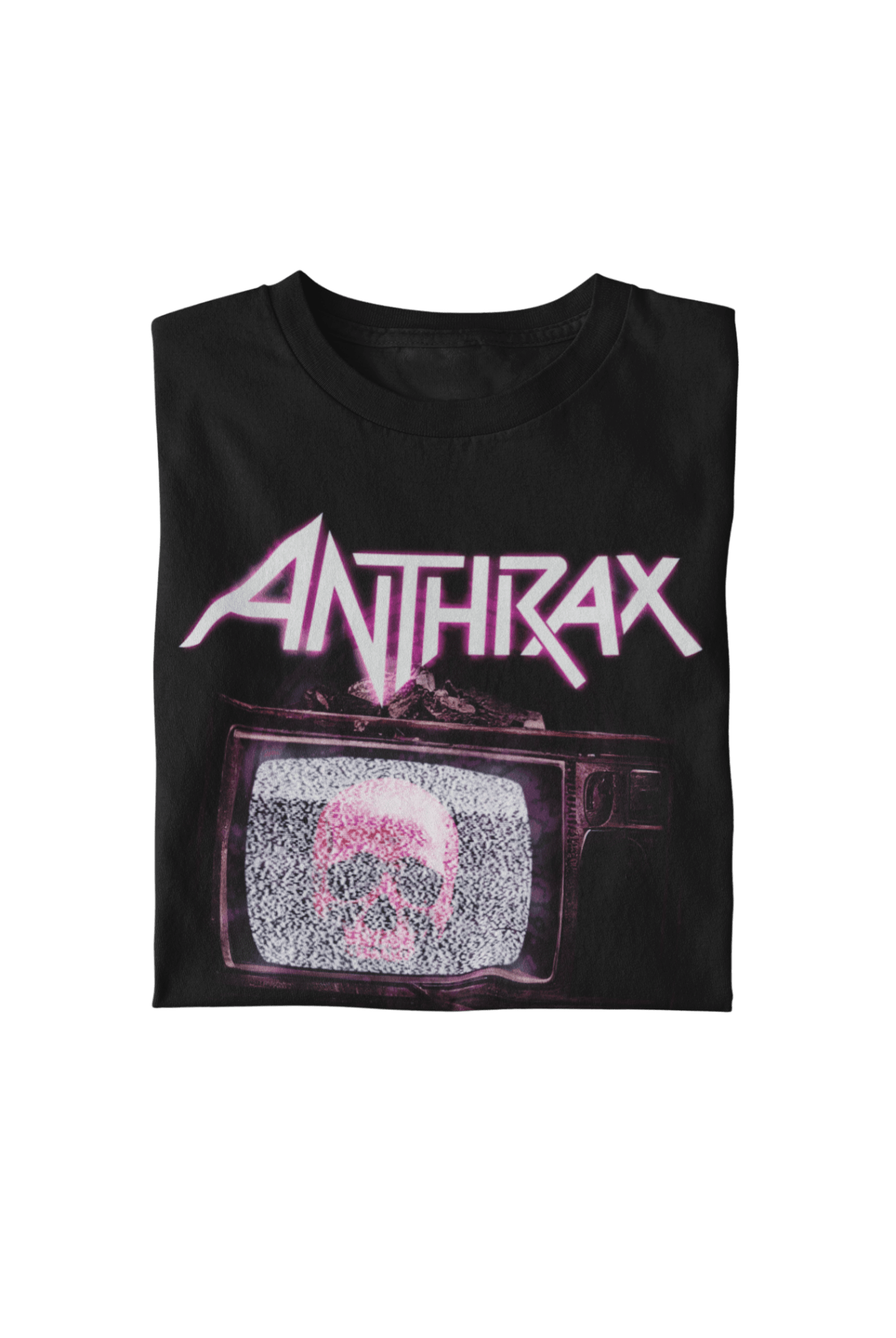 Anthrax - Skull TV T-Shirt