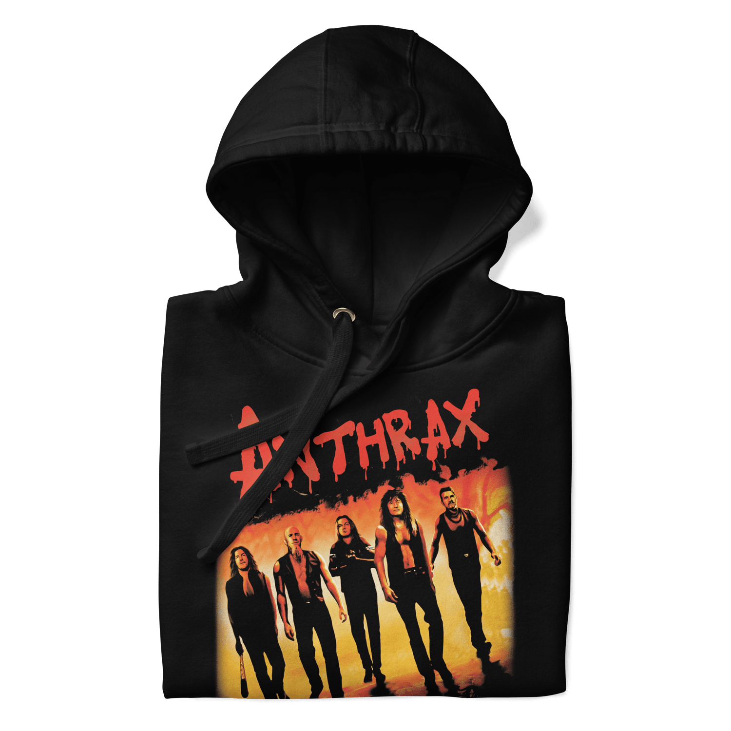 Anthrax - Slanted Band Hoodie