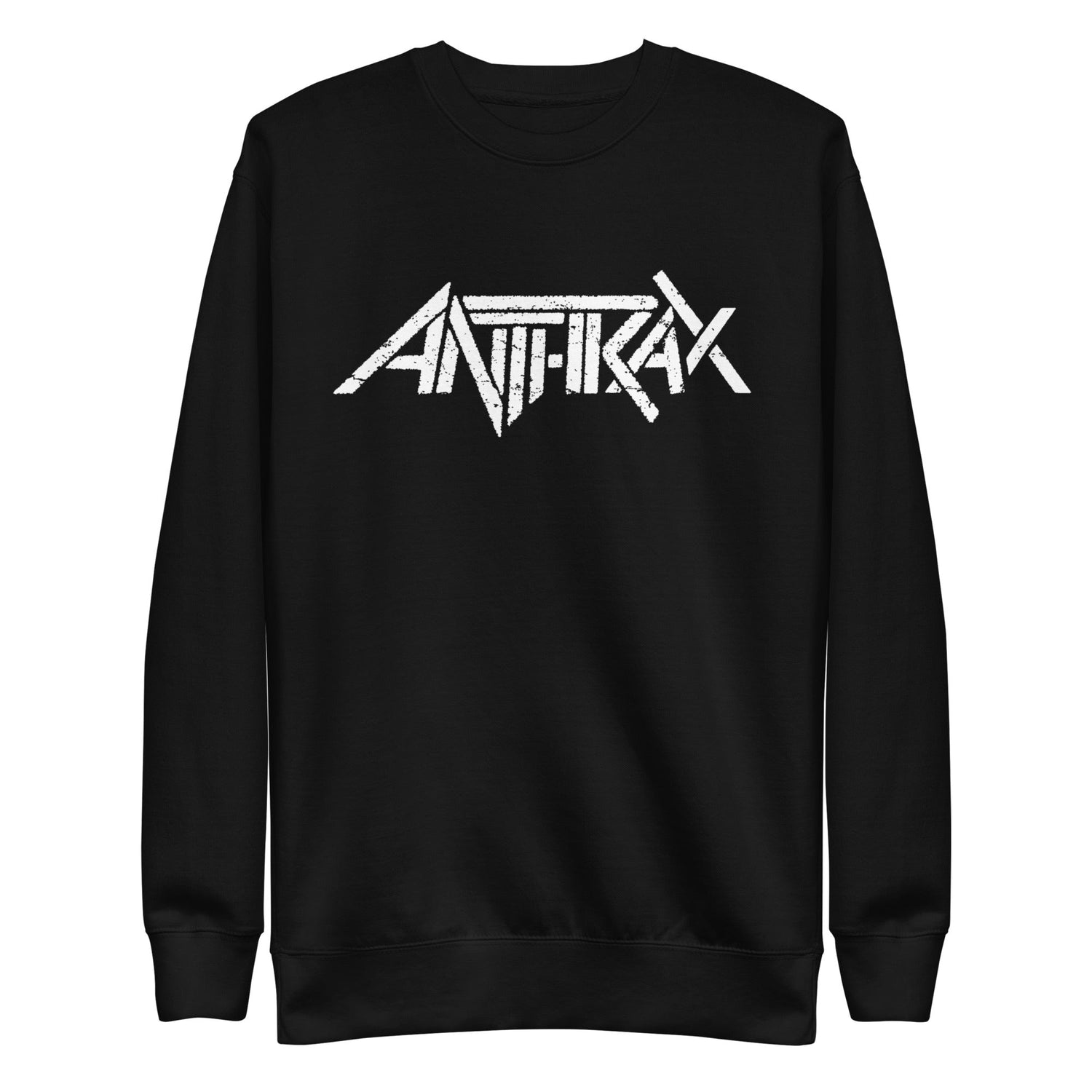 Anthrax - White Core Logo Sweatshirt