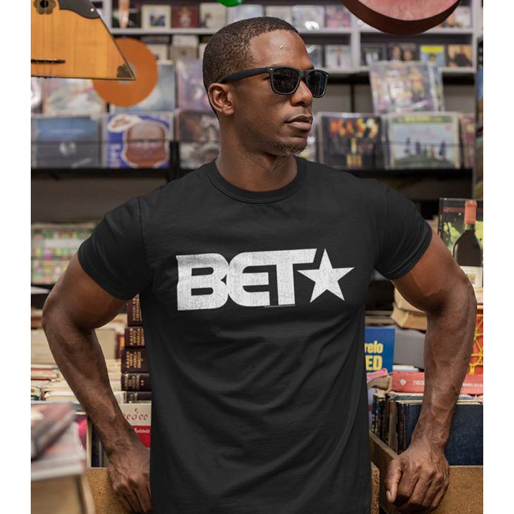 BET Eye-Catching T-Shirt, Logo