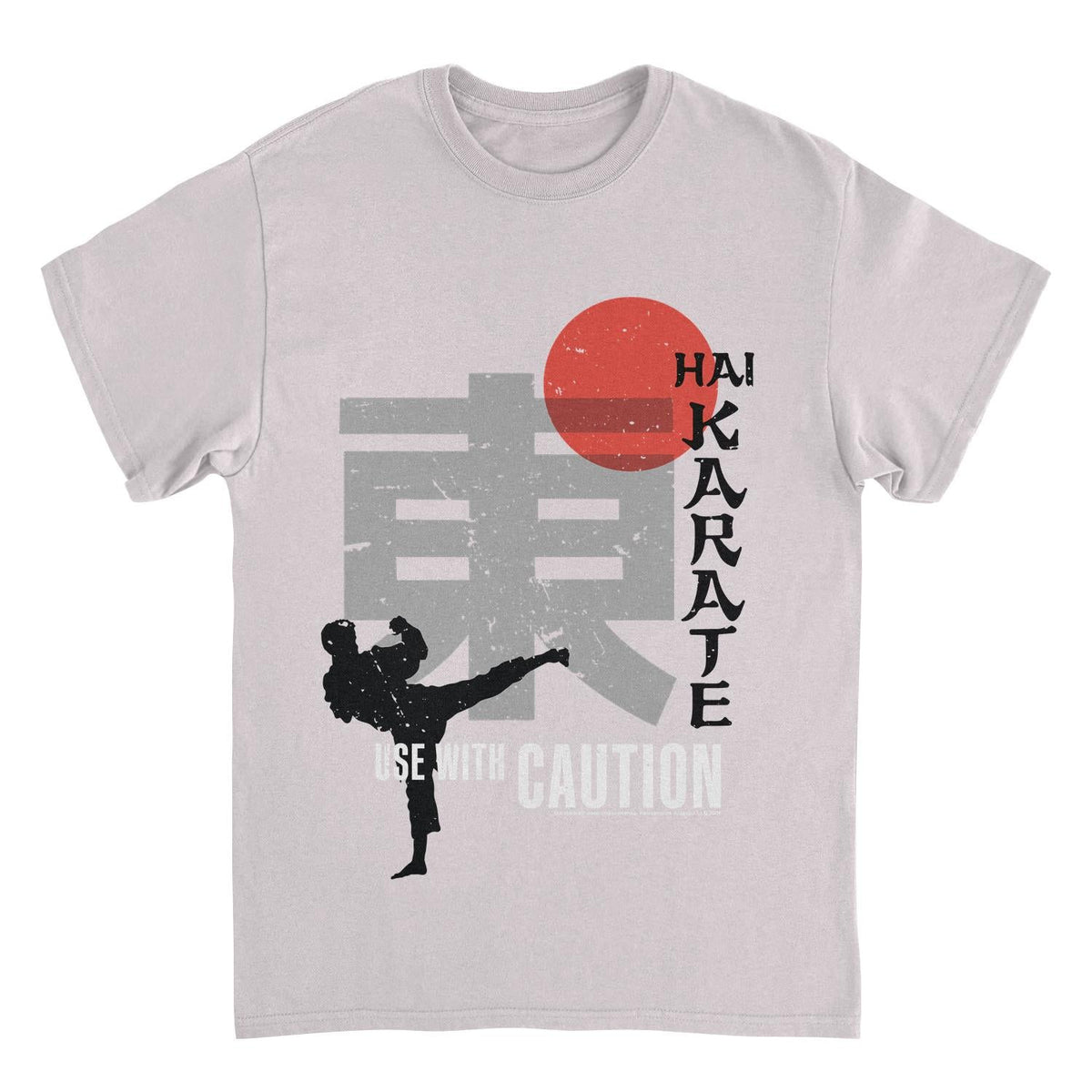 Hai Karate Use With Caution Retro Aftershave Ice Grey T-Shirt