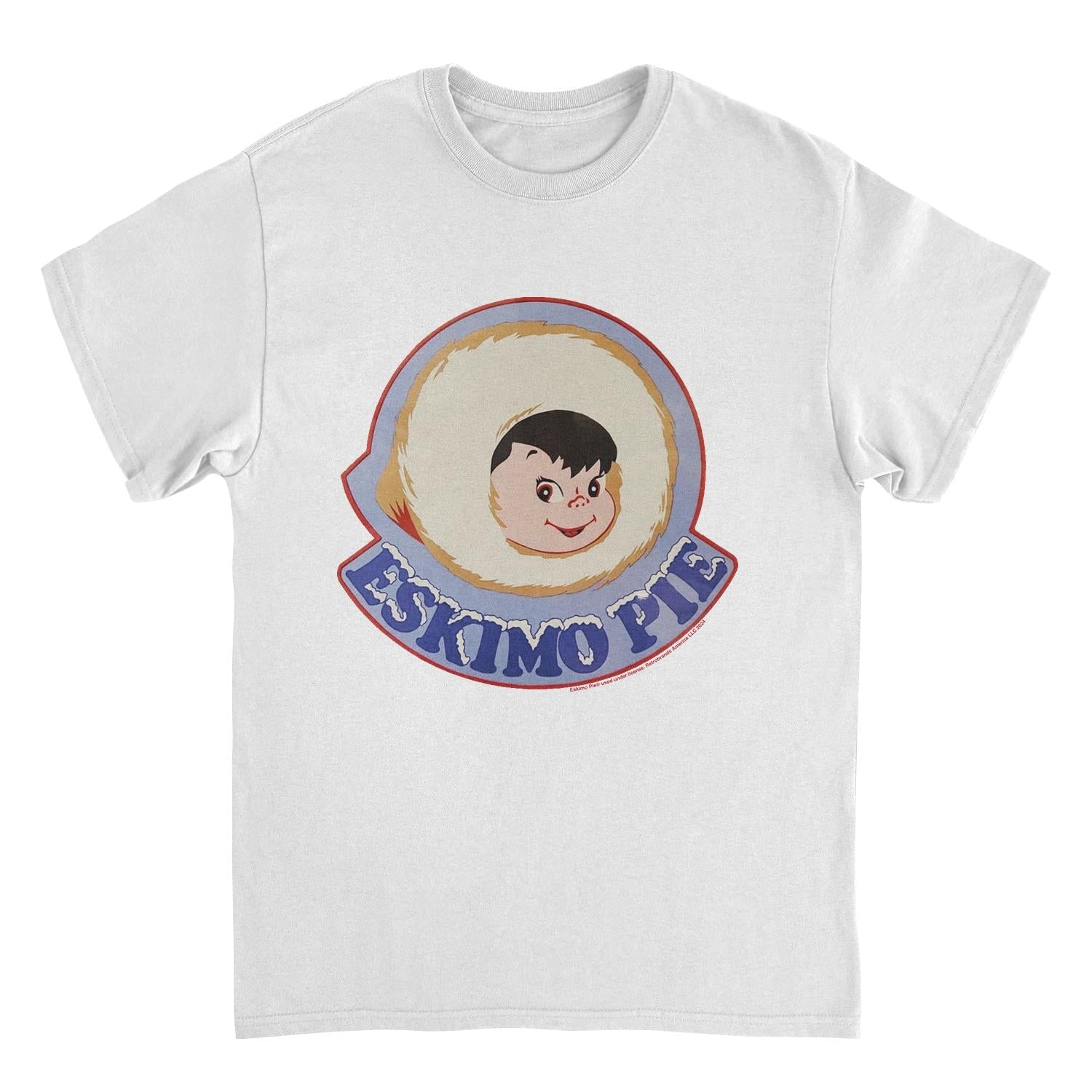 Eskimo Pie Ice Cream Bars Vintage Retro White T Shirt Authentic Band Eskimo Pie Ice Cream Bars Vintage Retro White T Shirt Authentic Band