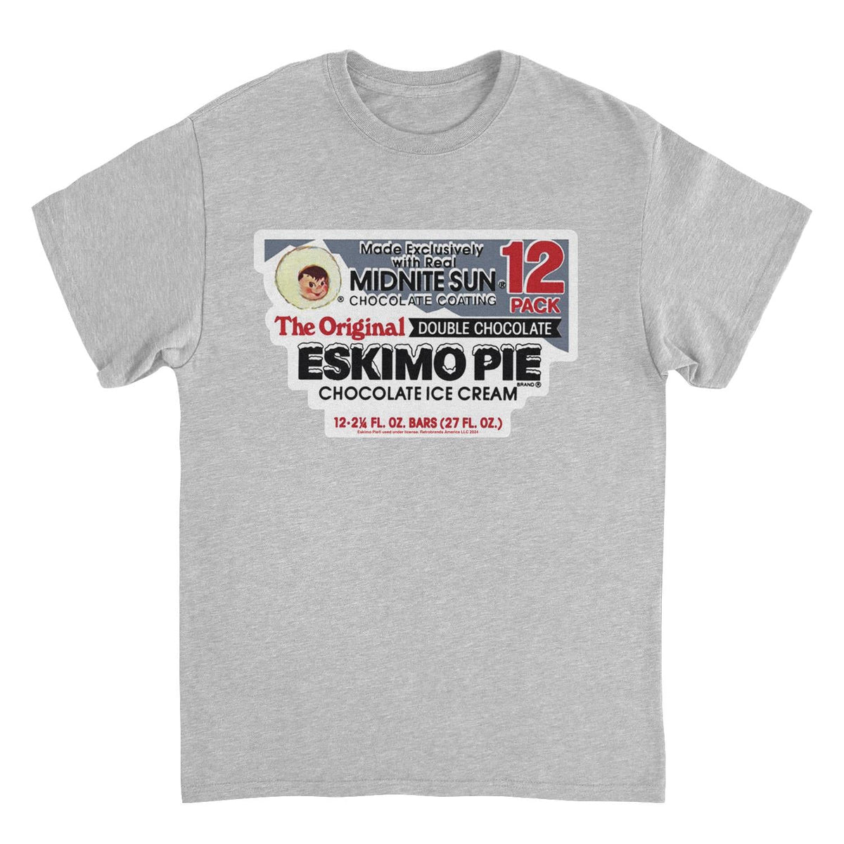 Eskimo Pie the Original Double Chocolate Sport Grey T-Shirt