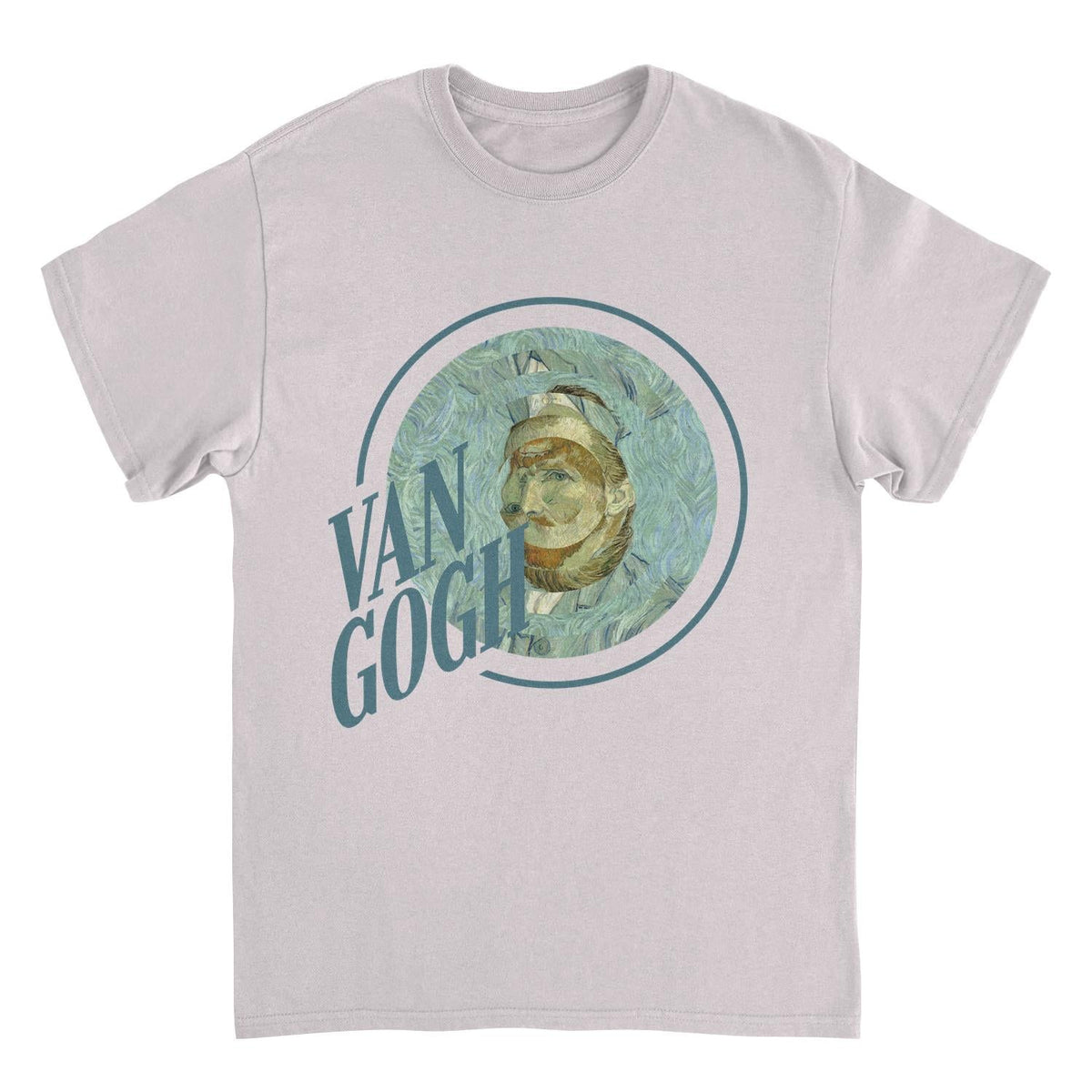 Classic Paintings Van Gogh Portrait Ice Grey T-Shirt