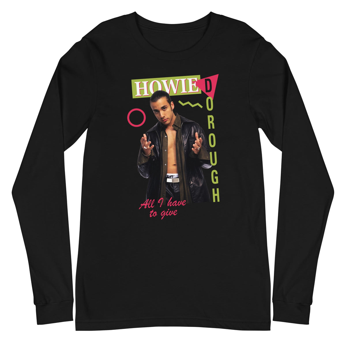 Backstreet Boys - Howie Dorough Long Sleeve T-Shirt