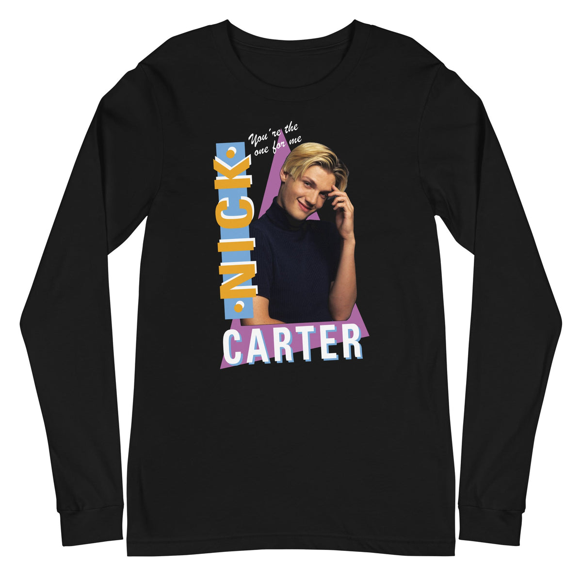 Backstreet Boys - Nick Carter Long Sleeve T-Shirt