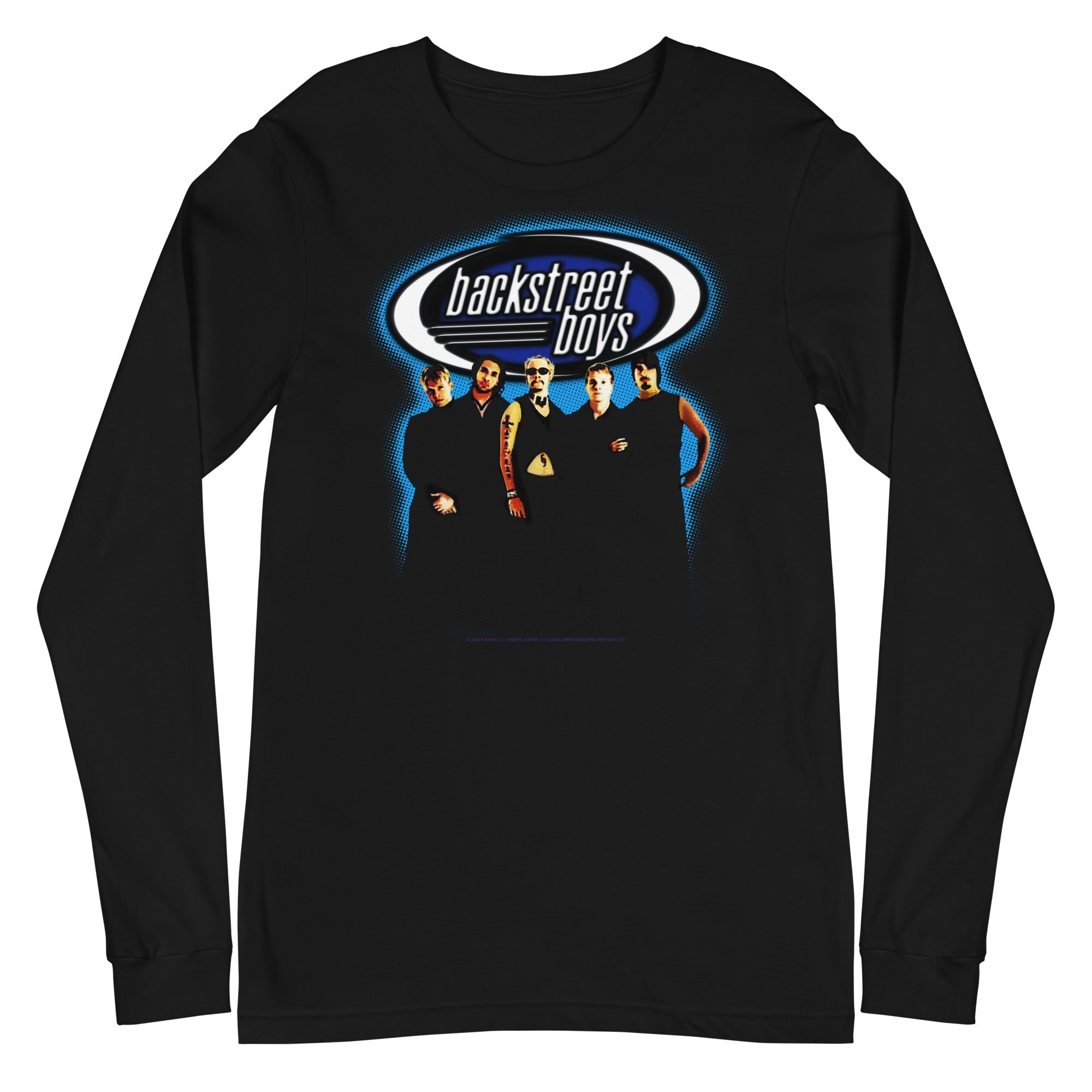 Backstreet Boys - Blue Glow Long Sleeve T-Shirt