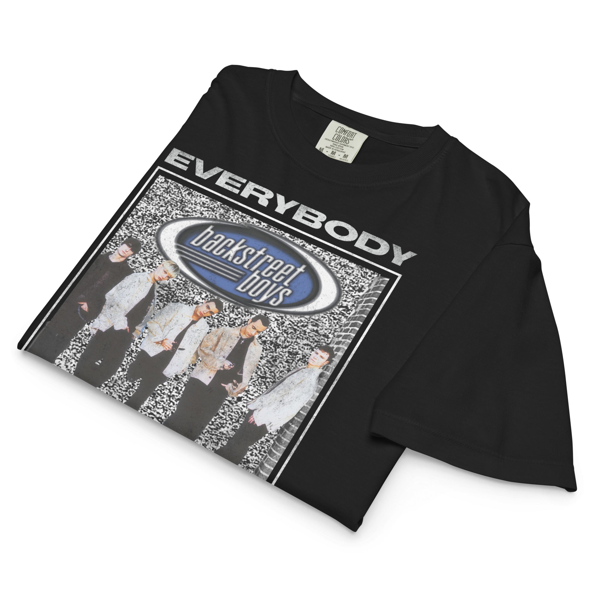 Backstreet Boys Rock Your Body Mineral Wash Womens Crop Top