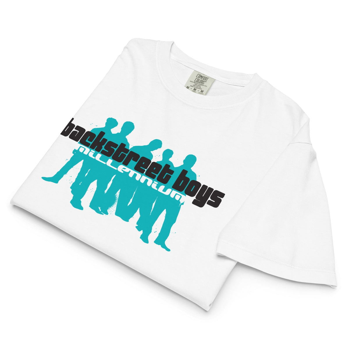 Backstreet Boys Millennium Mineral Wash Womens Crop Top