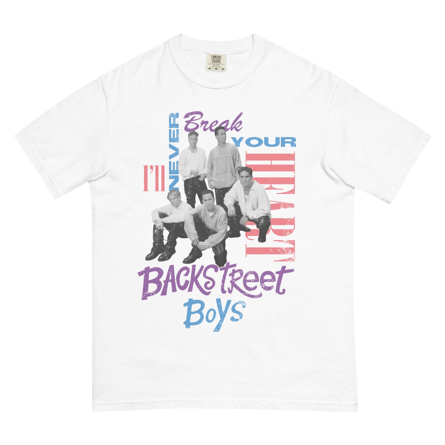 Backstreet Boys Never Break Mineral Wash T-Shirt