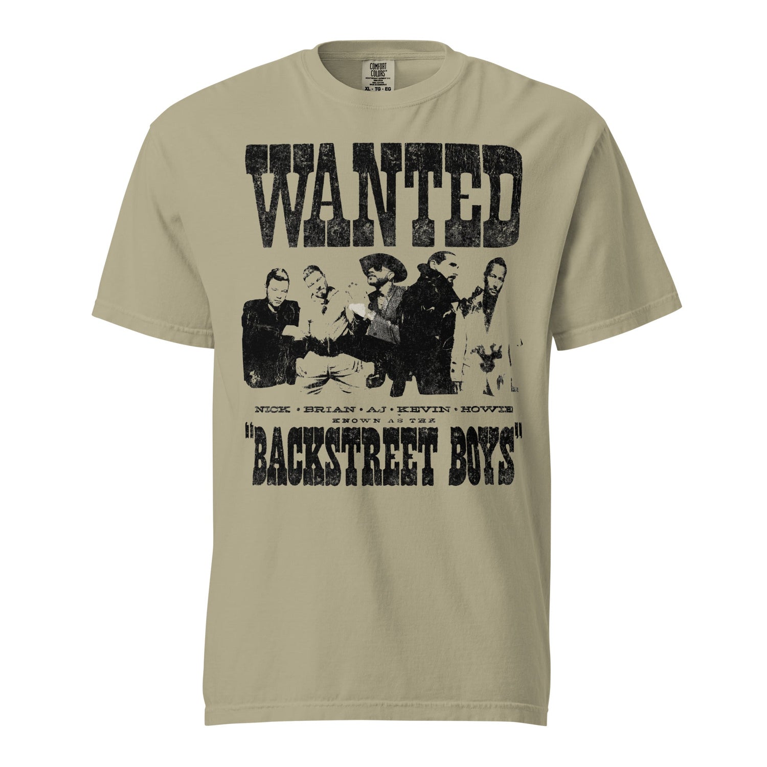 Backstreet Boys Wanted Mineral Wash T-Shirt