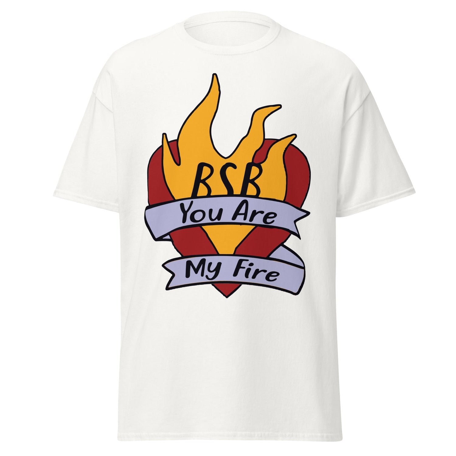 Backstreet Boys Hand Sketched Fire T-Shirt