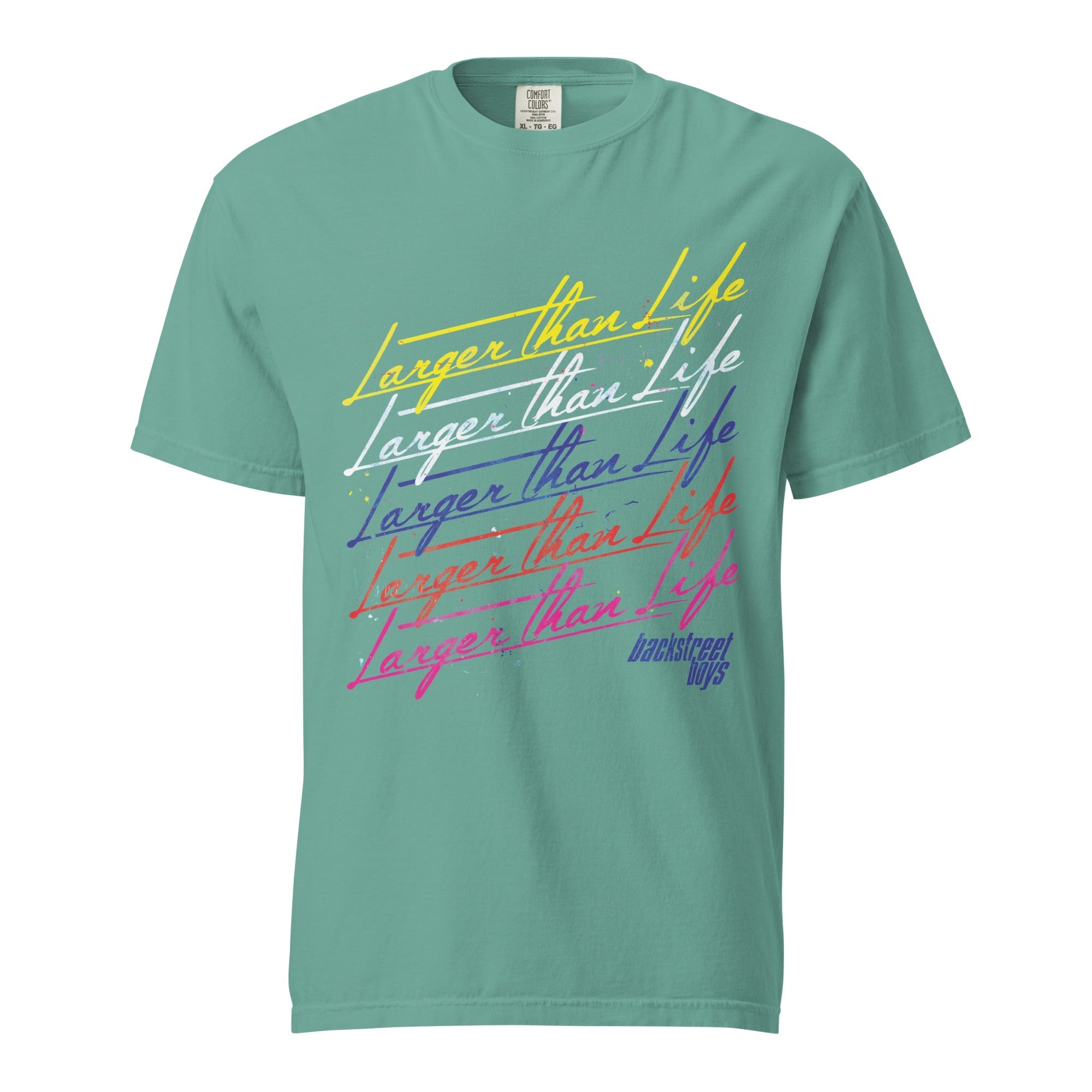 Backstreet Boys Larger Than Life Mineral Wash T-Shirt