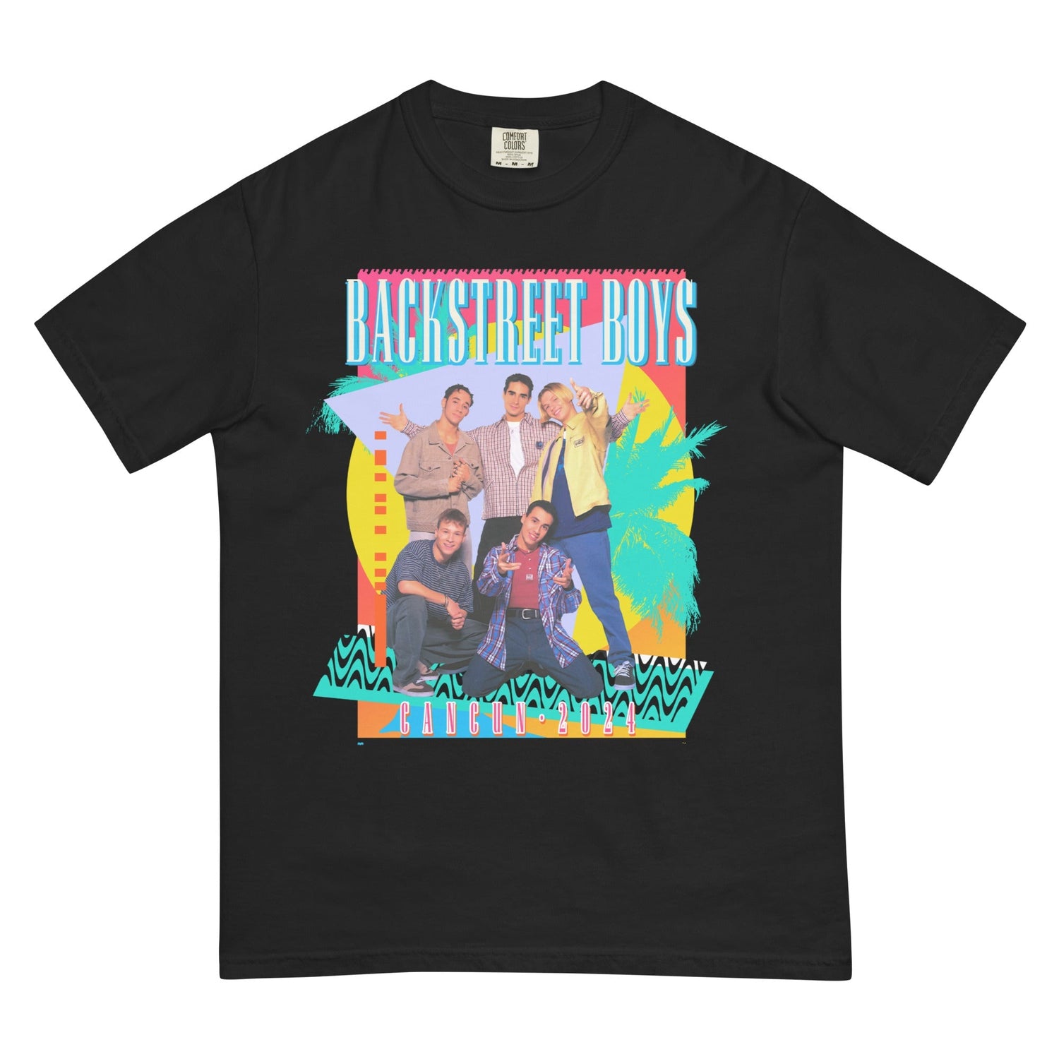 Backstreet Boys Cancun 2024 Mineral Wash T-Shirt
