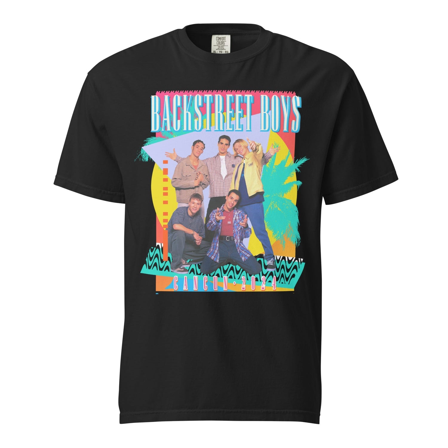 Backstreet Boys Cancun 2024 Mineral Wash T-Shirt