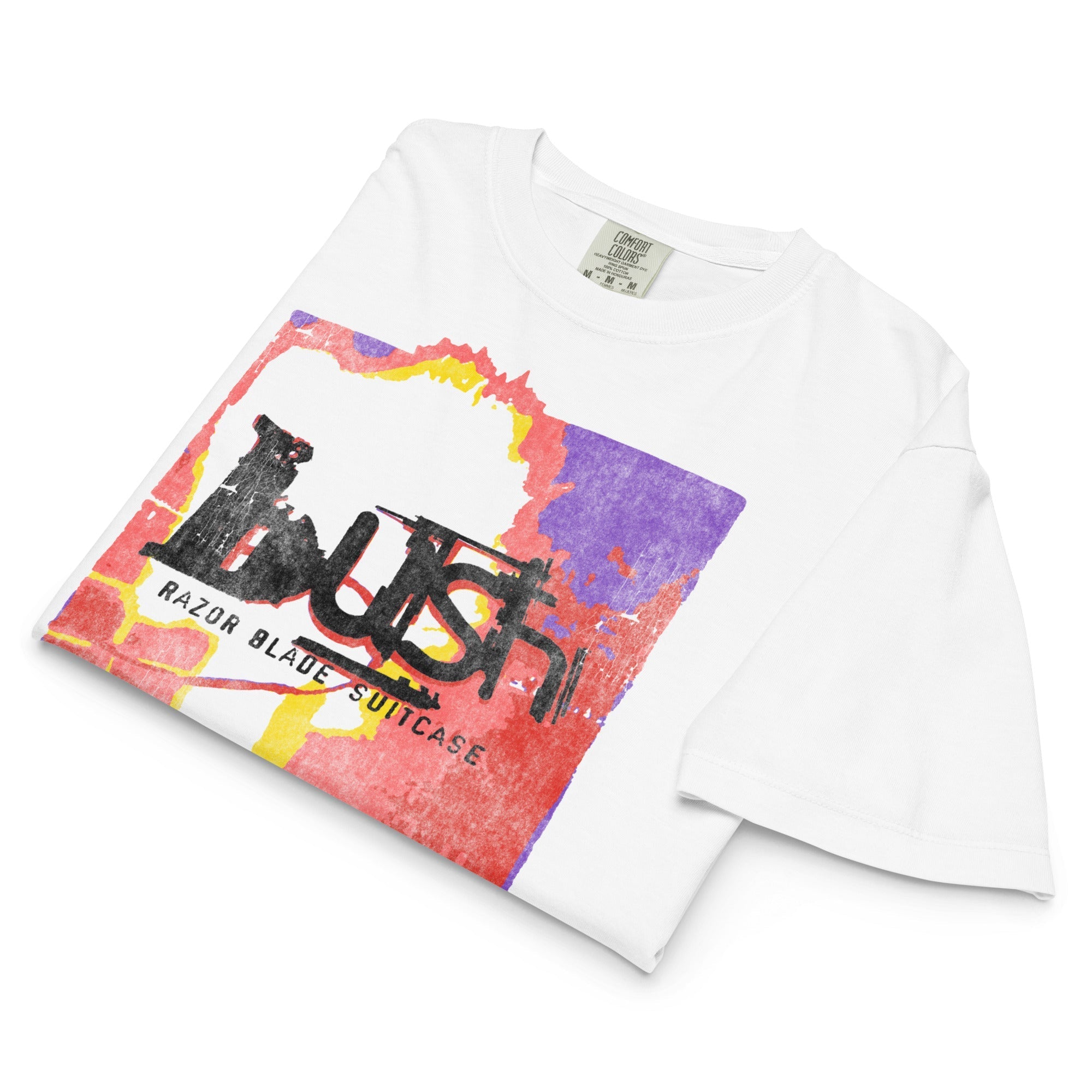 Bush Razorblade Suitcase Mineral Wash Womens Crop Top