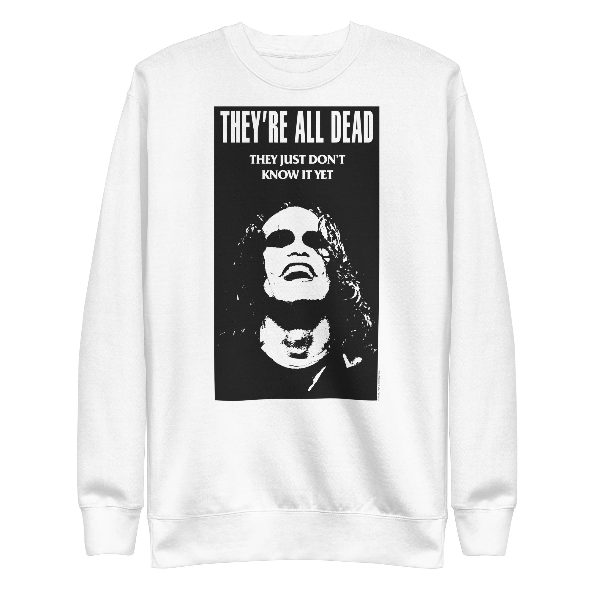 The Crow - Dead Movie Poster Sweatshirt