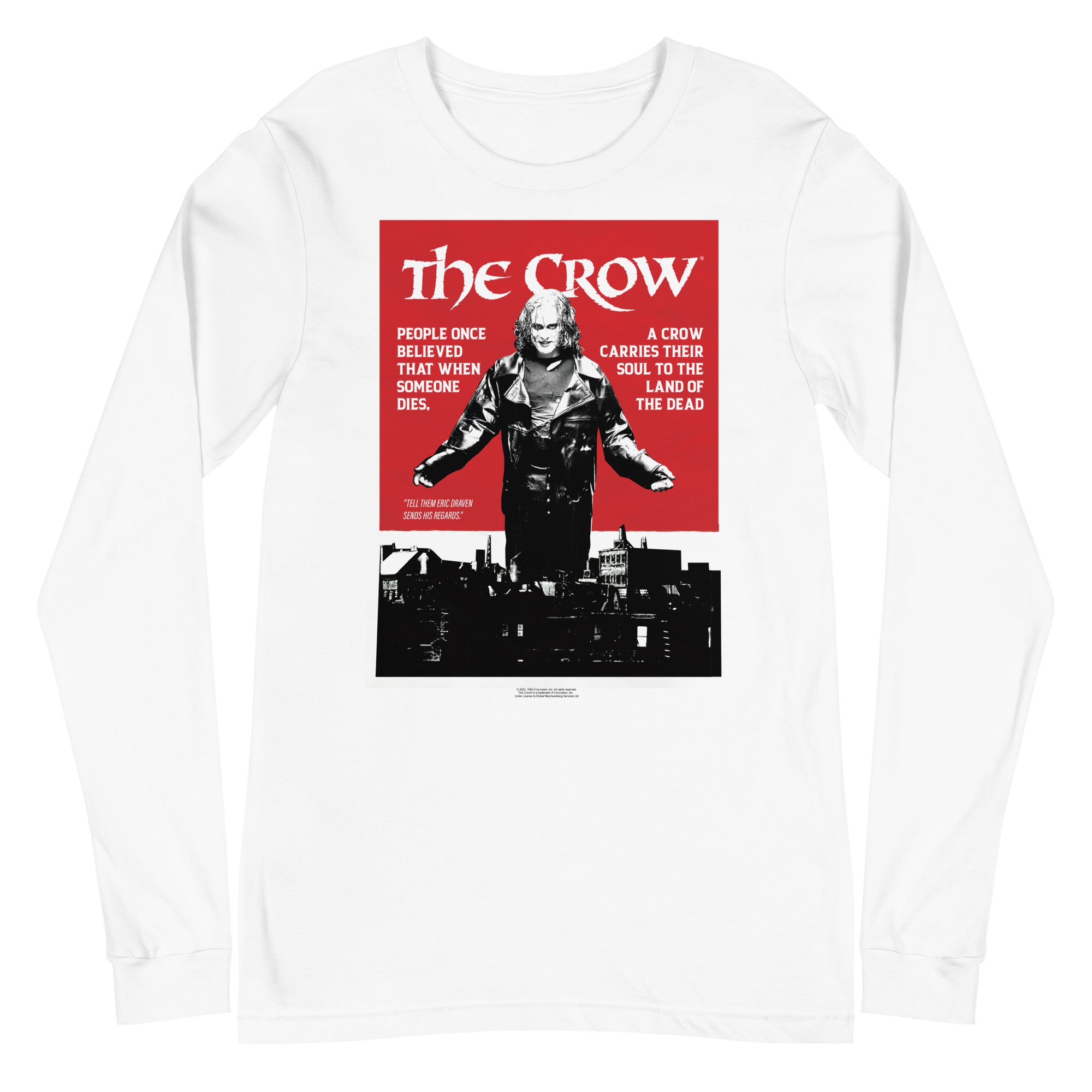 The Crow - Movie Poster Long Sleeve T-Shirt