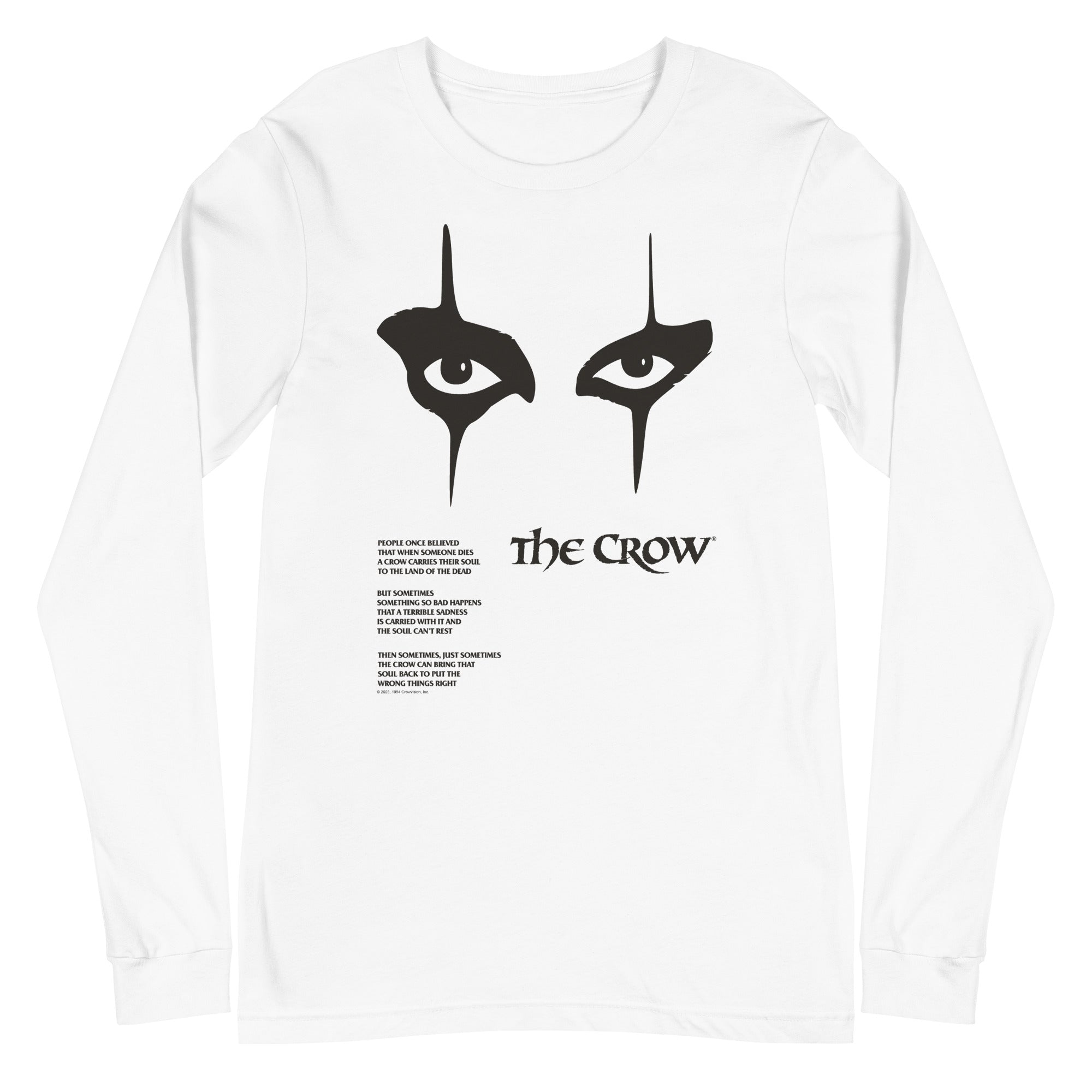The Crow - Thousand Yard Stare Long Sleeve T-Shirt