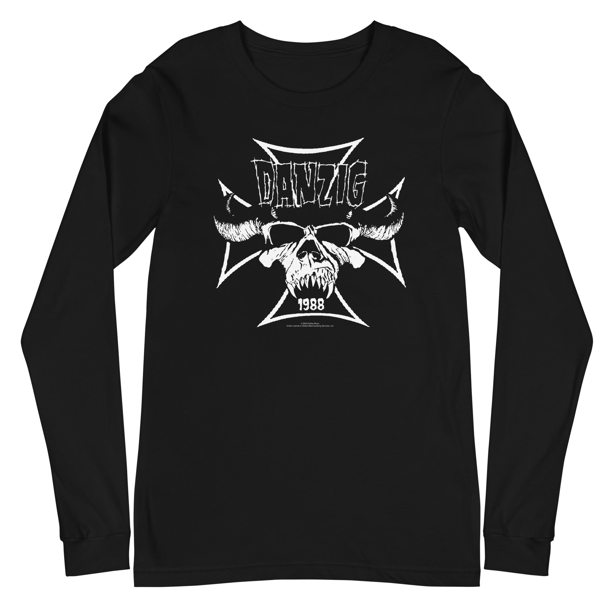 Danzig - Steer Skull Long Sleeve T-Shirt