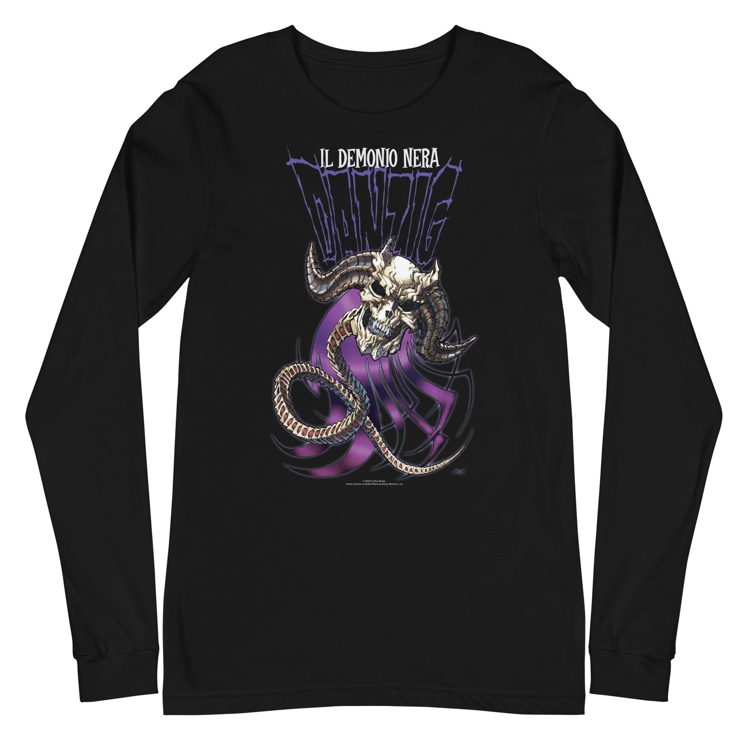 Danzig - Il Demonio Nera Long Sleeve T-Shirt