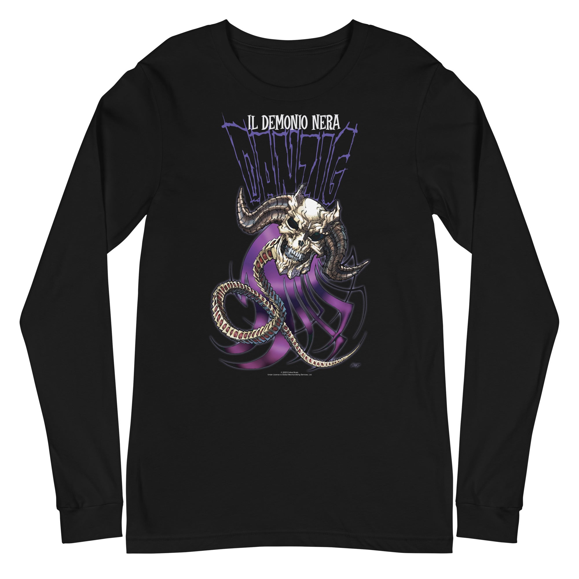 Danzig - Il Demonio Nera Long Sleeve T-Shirt