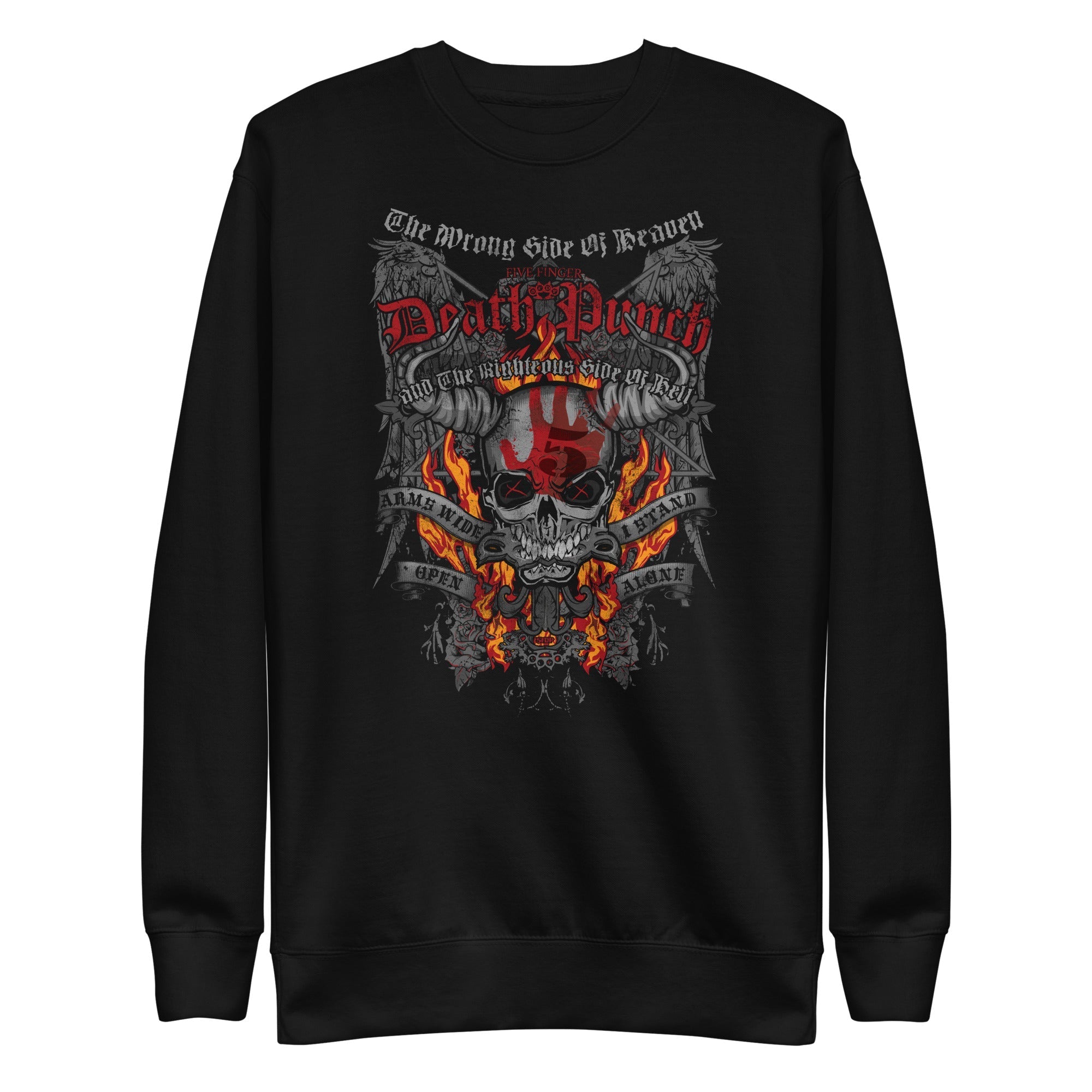 Five Finger Death Punch - Wrong or Righteous Sweatshirt