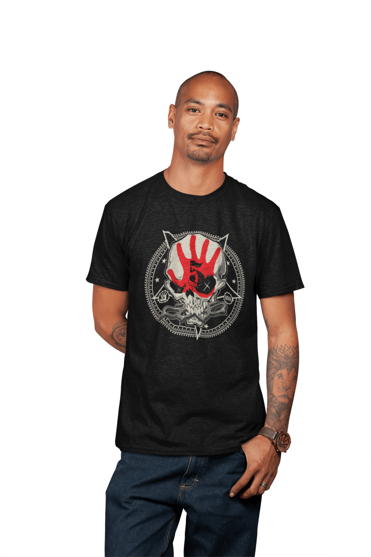 Five Finger Death Punch - Circle Logo T-Shirt