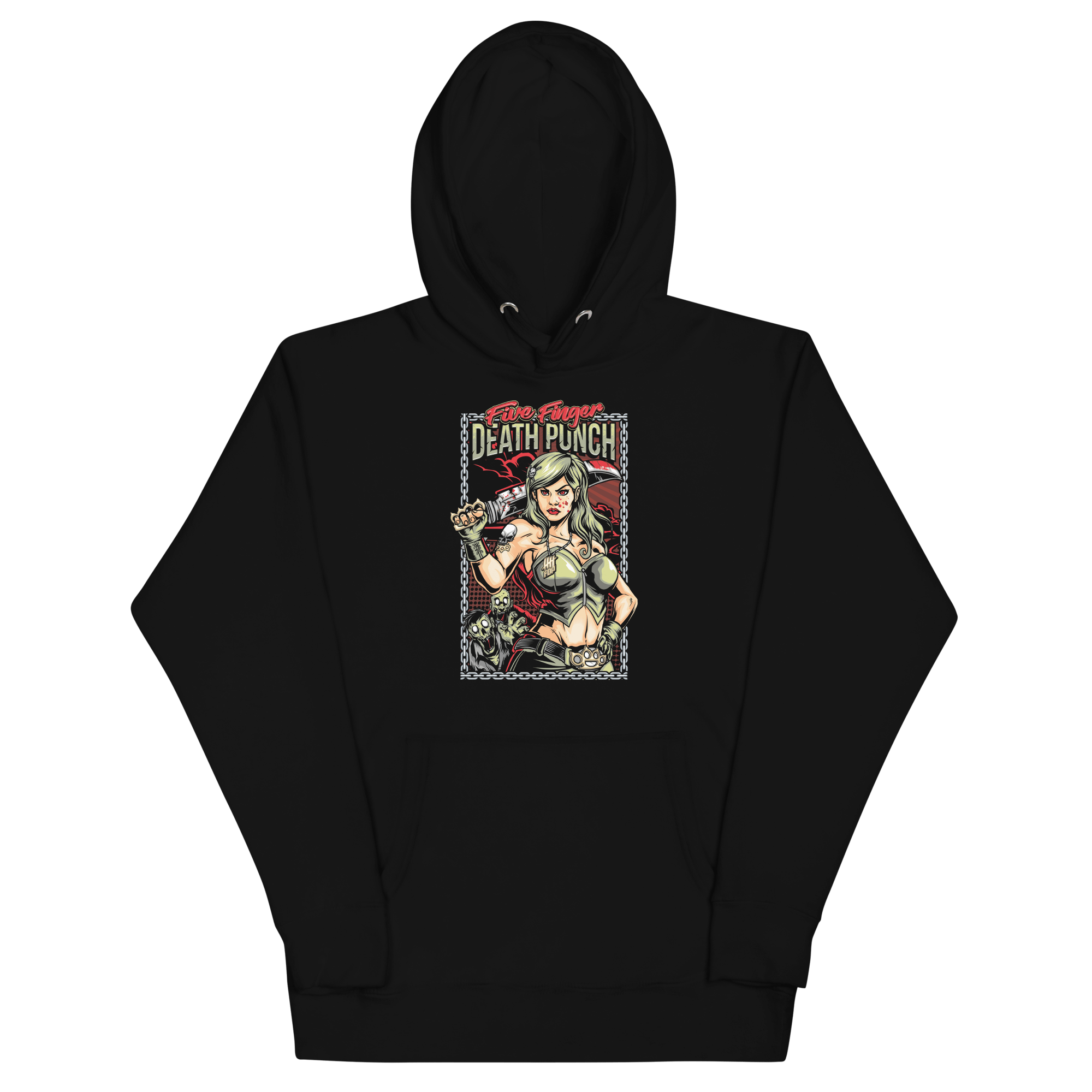 Five Finger Death Punch Machete Hoodie