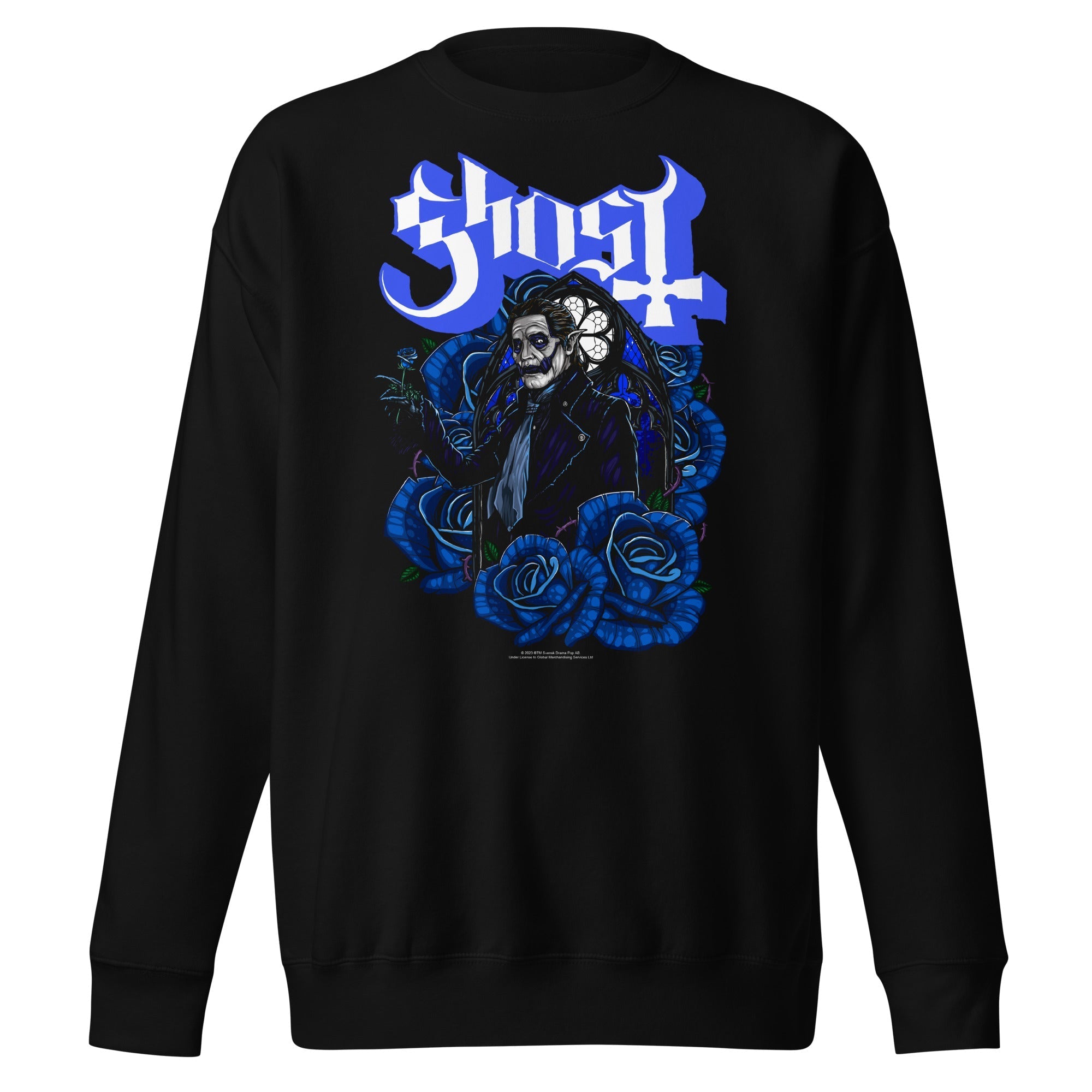 Ghost - Blue Roses Sweatshirt