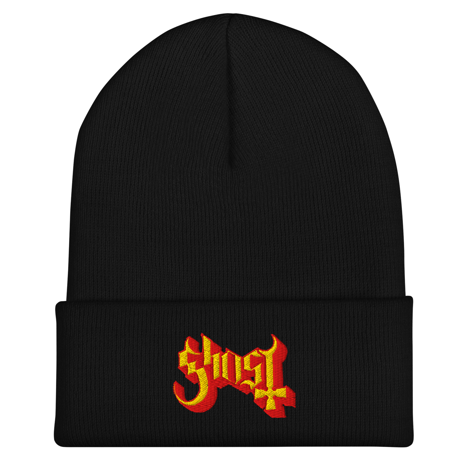 Ghost Embroidered Beanie
