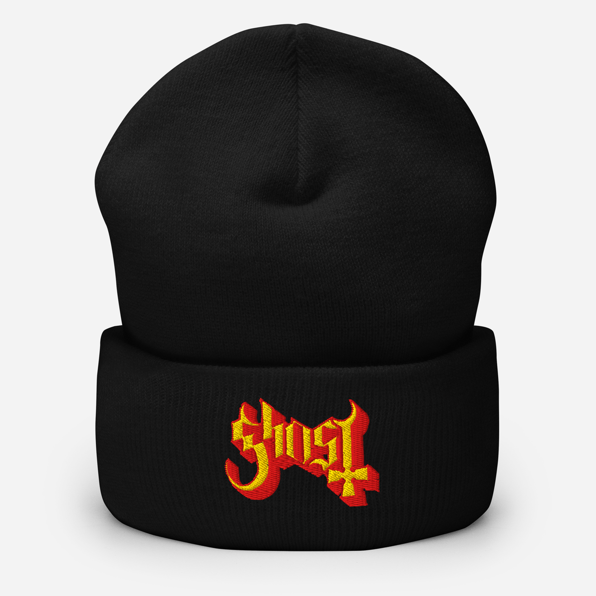 Ghost Embroidered Beanie