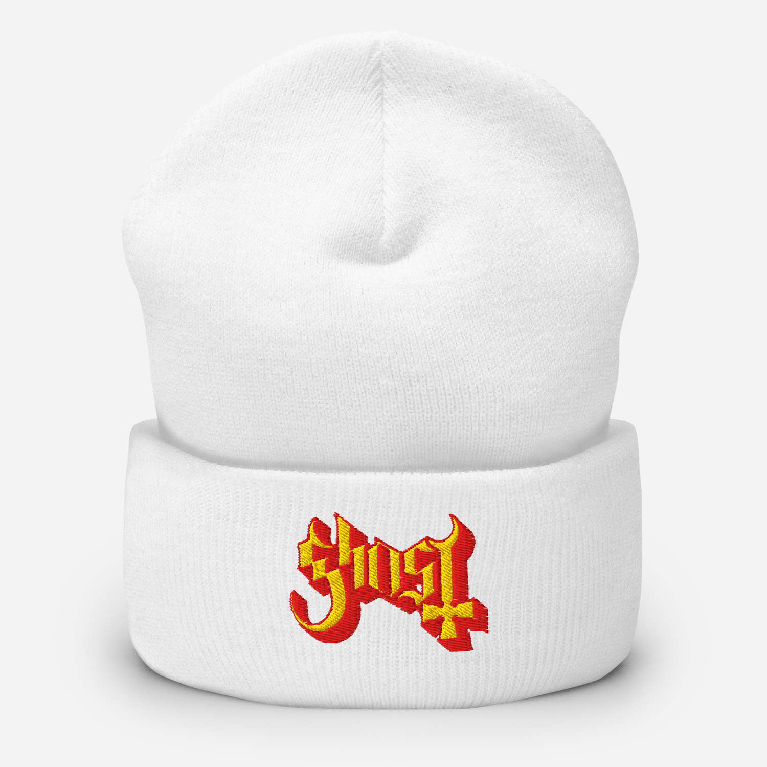 Ghost Embroidered Beanie