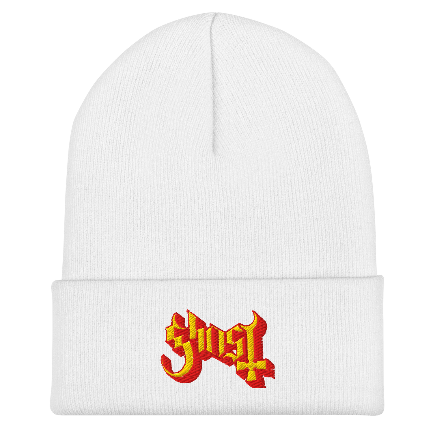 Ghost Embroidered Beanie