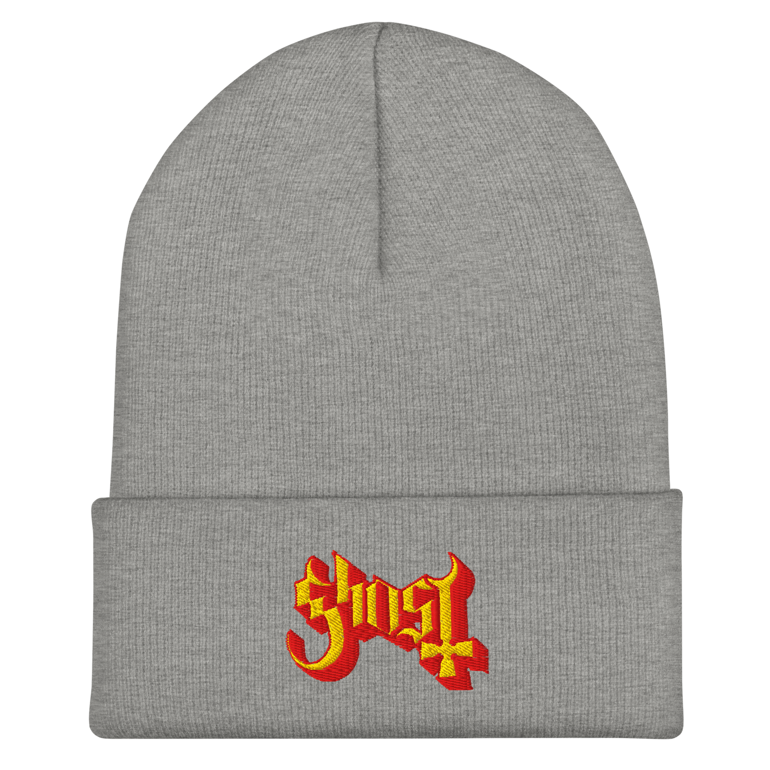 Ghost Embroidered Beanie