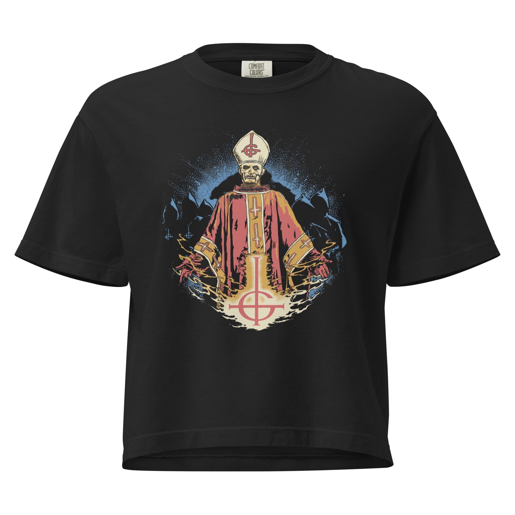 Ghost Opus Eponymous Mineral Wash Womens Crop Top