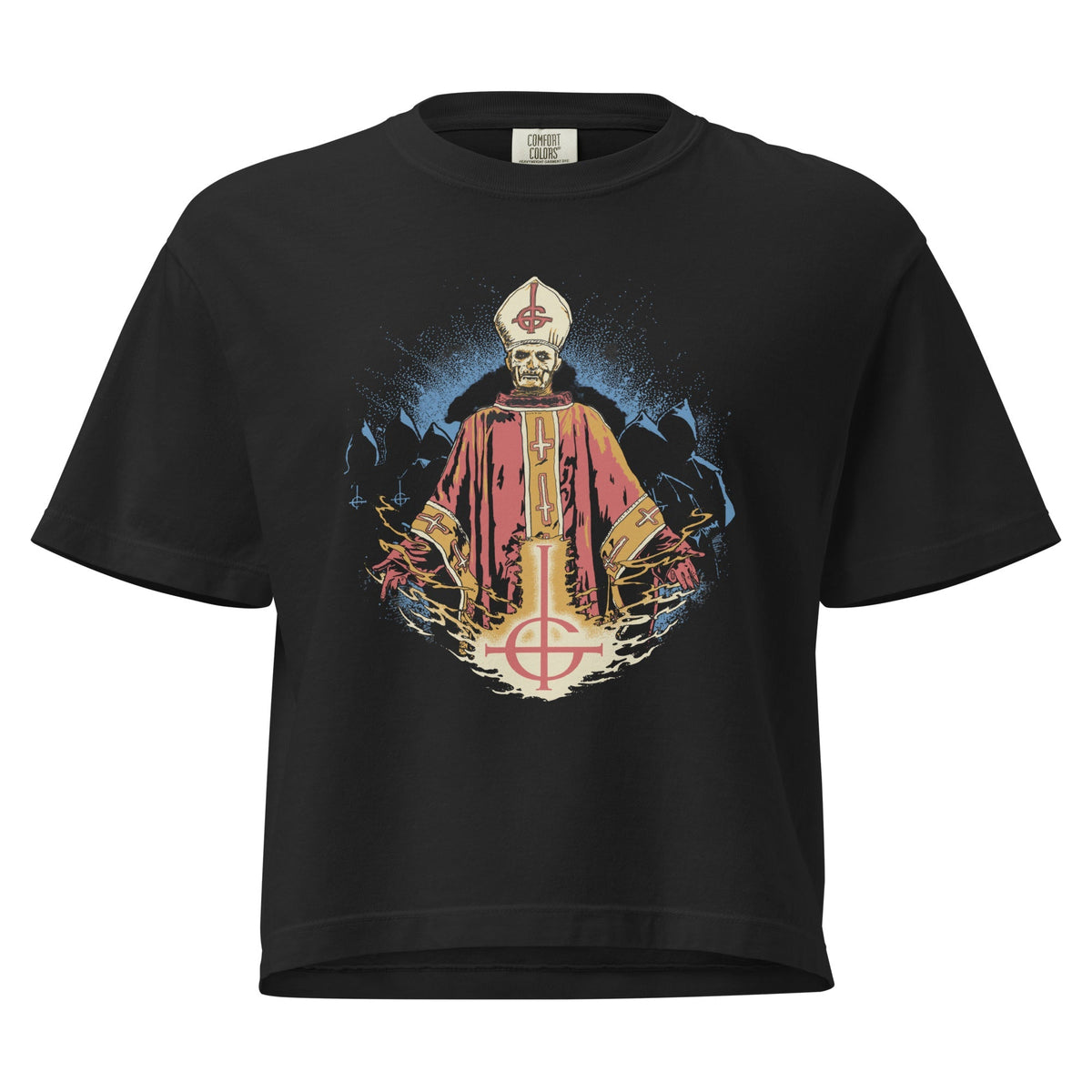 Ghost Opus Eponymous Mineral Wash Womens Crop Top