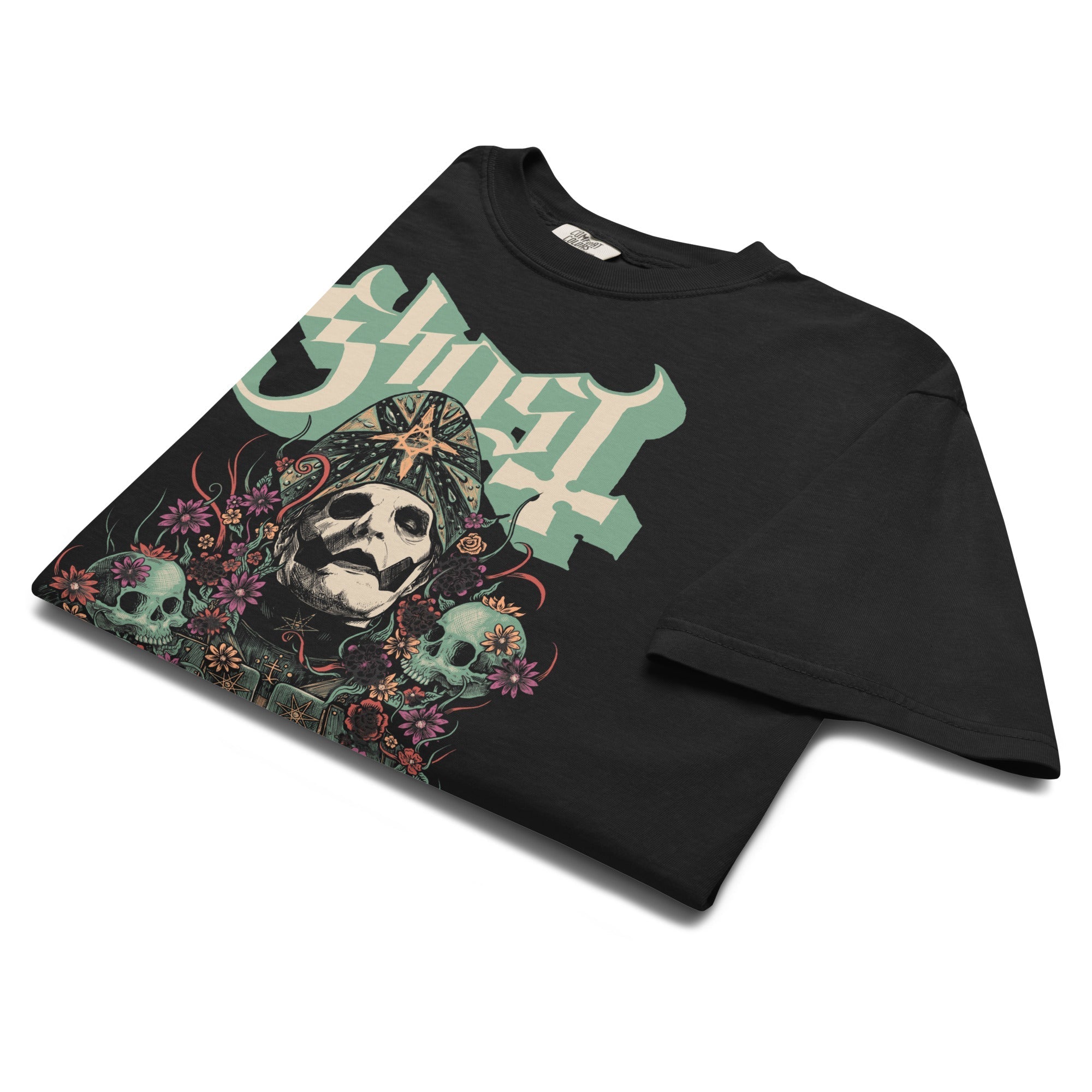 Ghost Square Hammer Mineral Wash T-Shirt