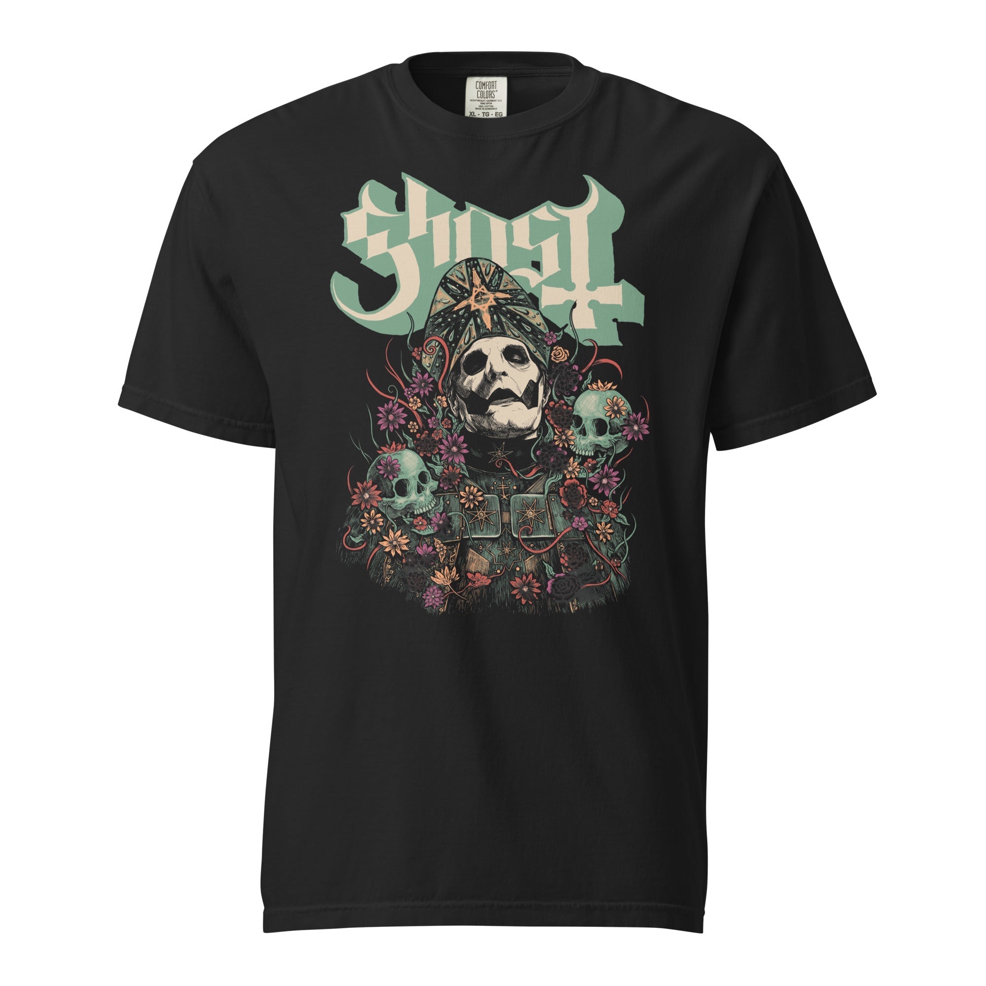 Ghost Square Hammer Mineral Wash T-Shirt
