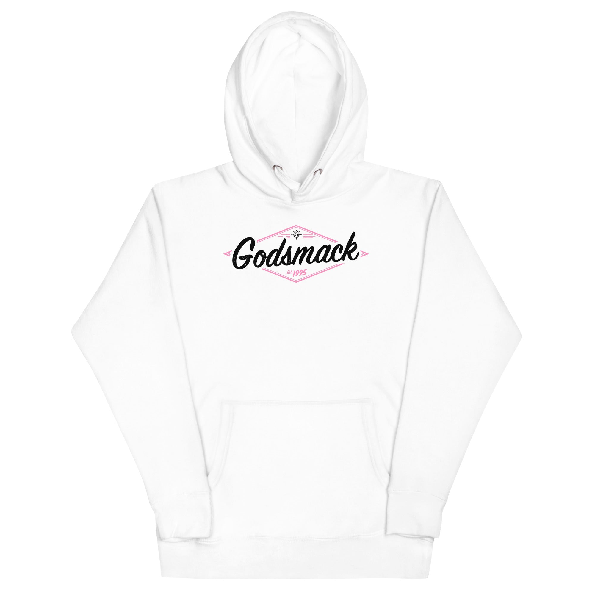 Godsmack - Black and Pink Logo Hoodie