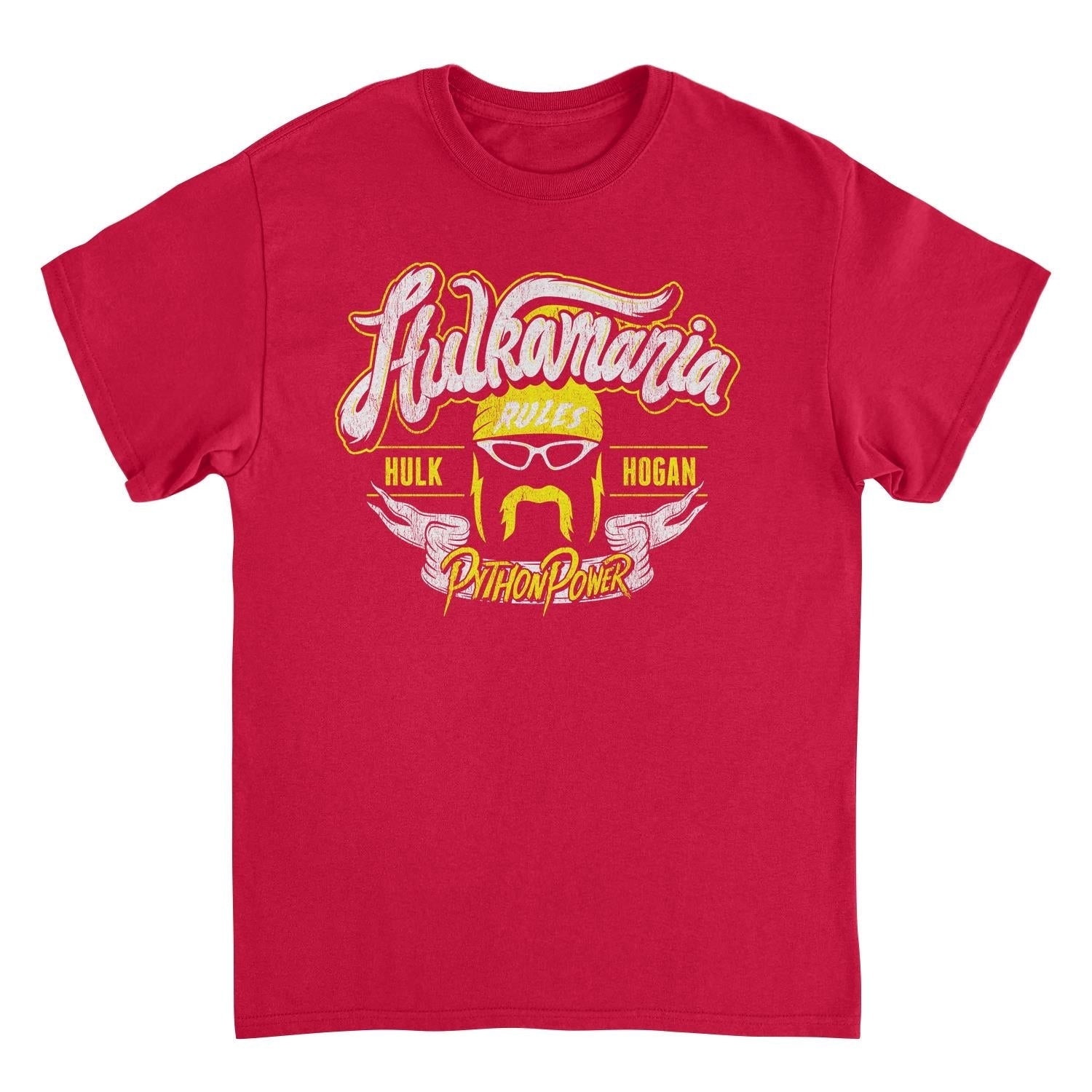 WWE Hulkamania Red T-Shirt
