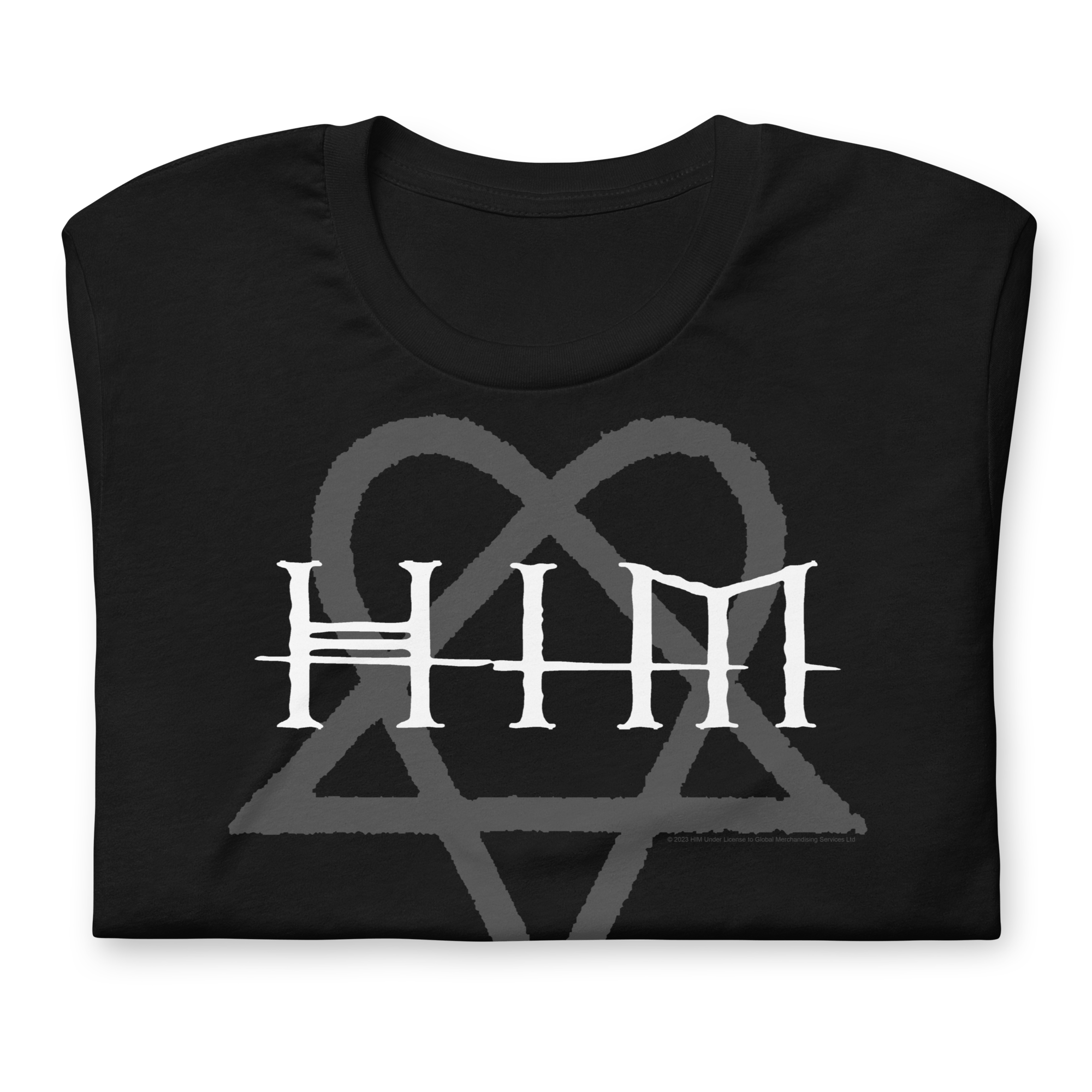 HIM - Dark Heart Jumbo Print T-Shirt