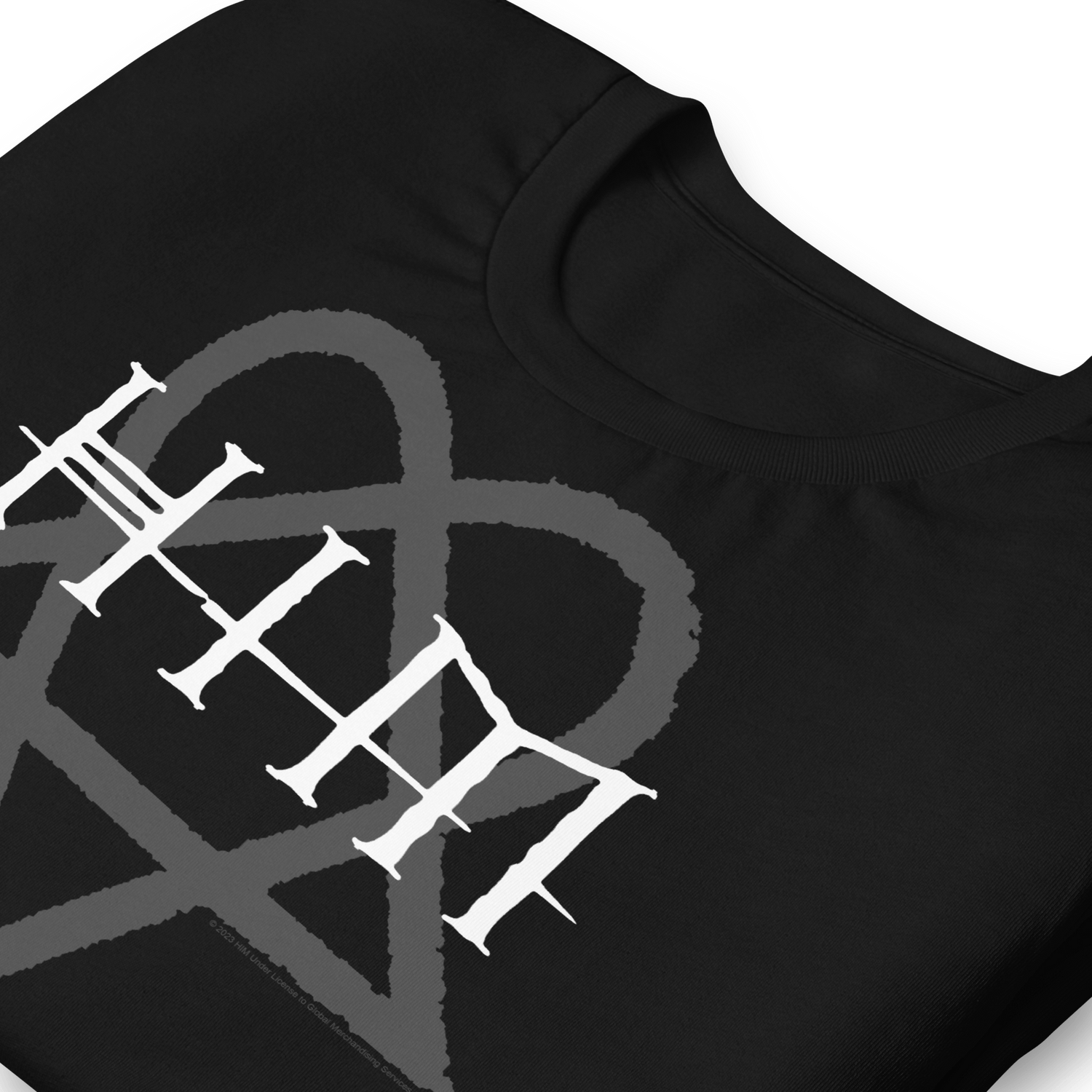HIM - Dark Heart Jumbo Print T-Shirt