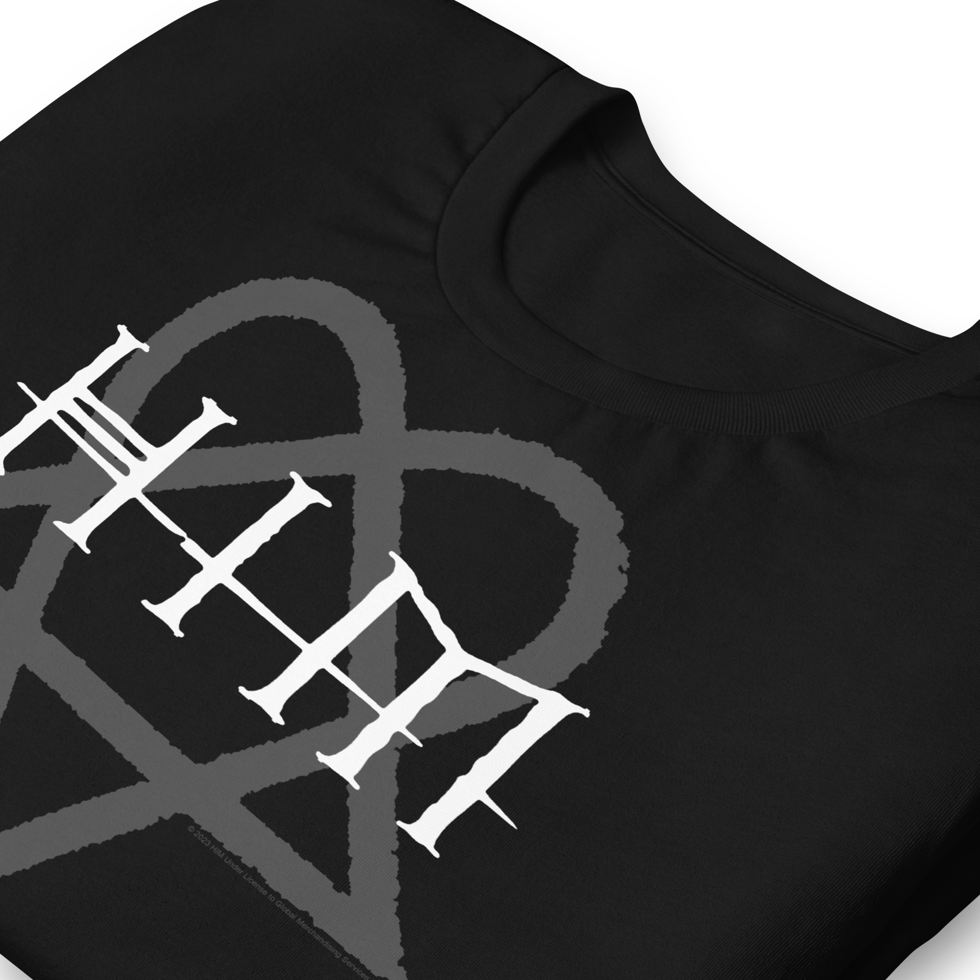 HIM - Dark Heart Jumbo Print T-Shirt