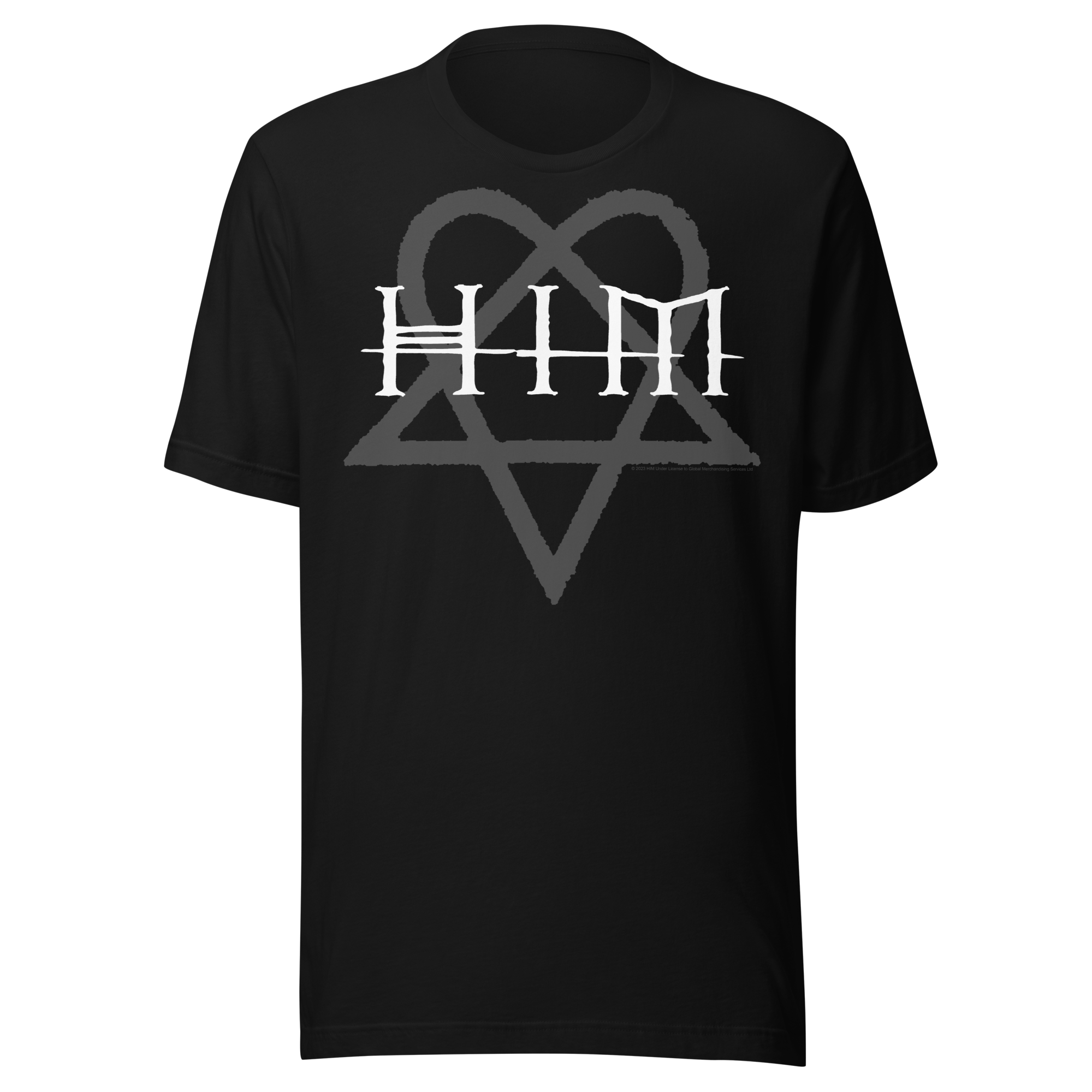 HIM - Dark Heart Jumbo Print T-Shirt