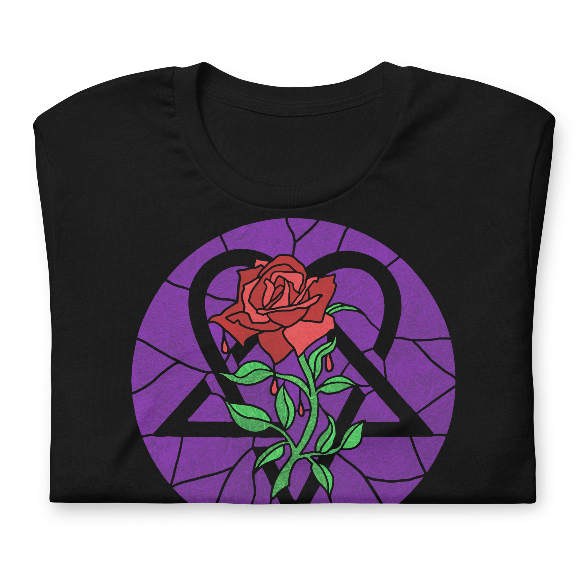 HIM - Stained Glass Jumbo Print T-Shirt